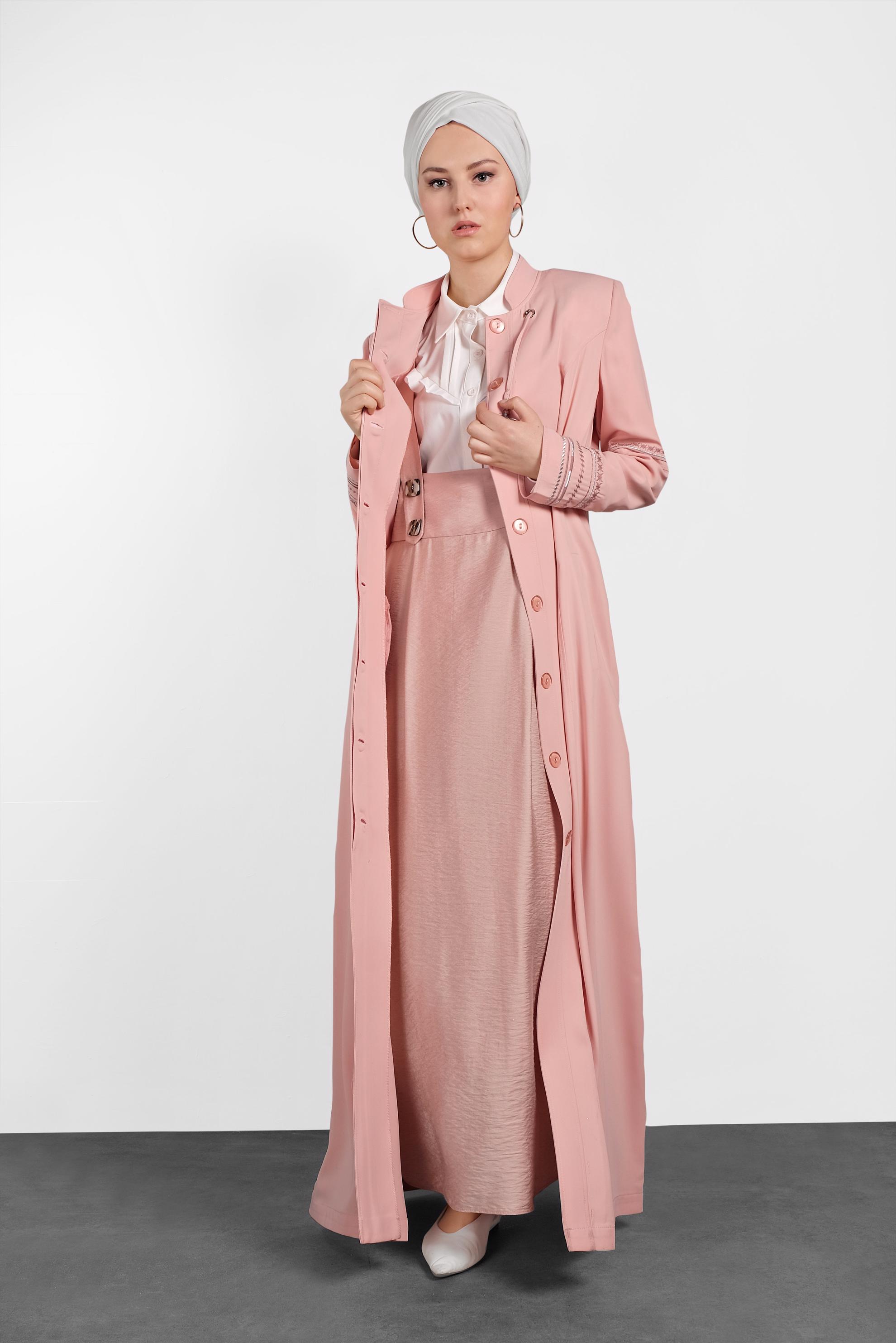 Hijab clothing POWDER 1417 VİRONA PARDESÜ 38/46 TEK42