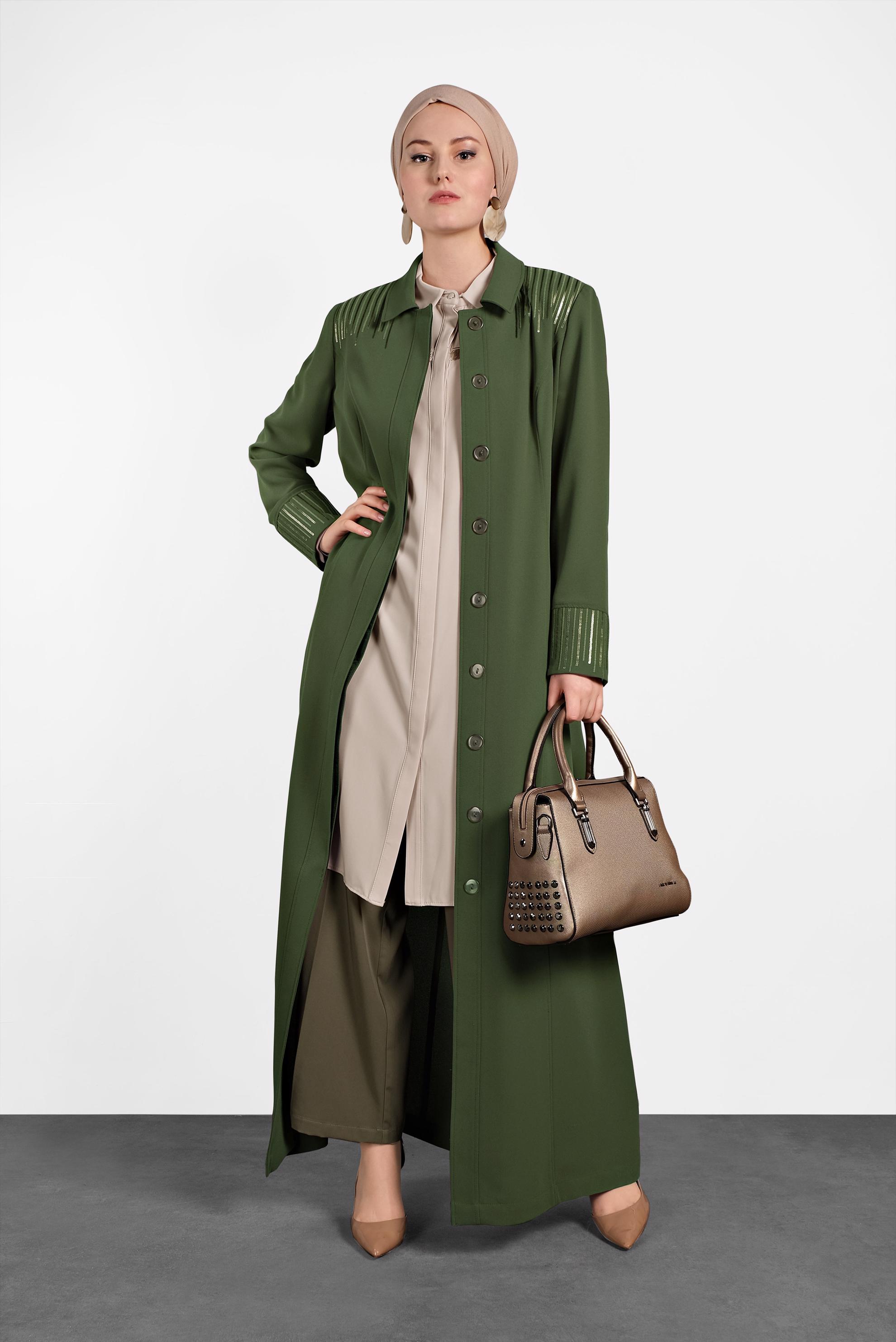 Hijab clothing KHAKI 1455 MELLİ 473 PARDESÜ 40/48 TEK42