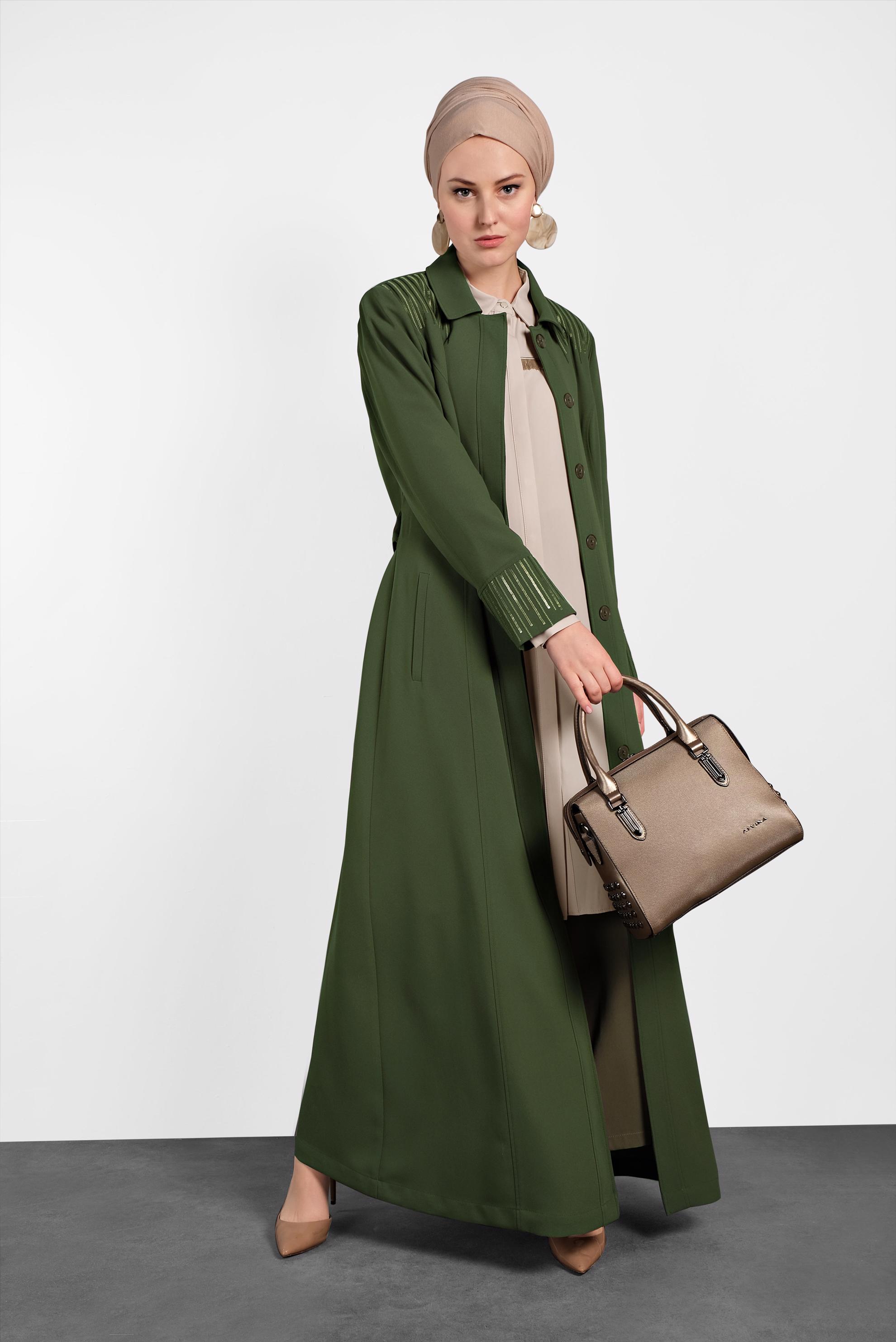 Hijab clothing KHAKI 1455 MELLİ 473 PARDESÜ 40/48 TEK42