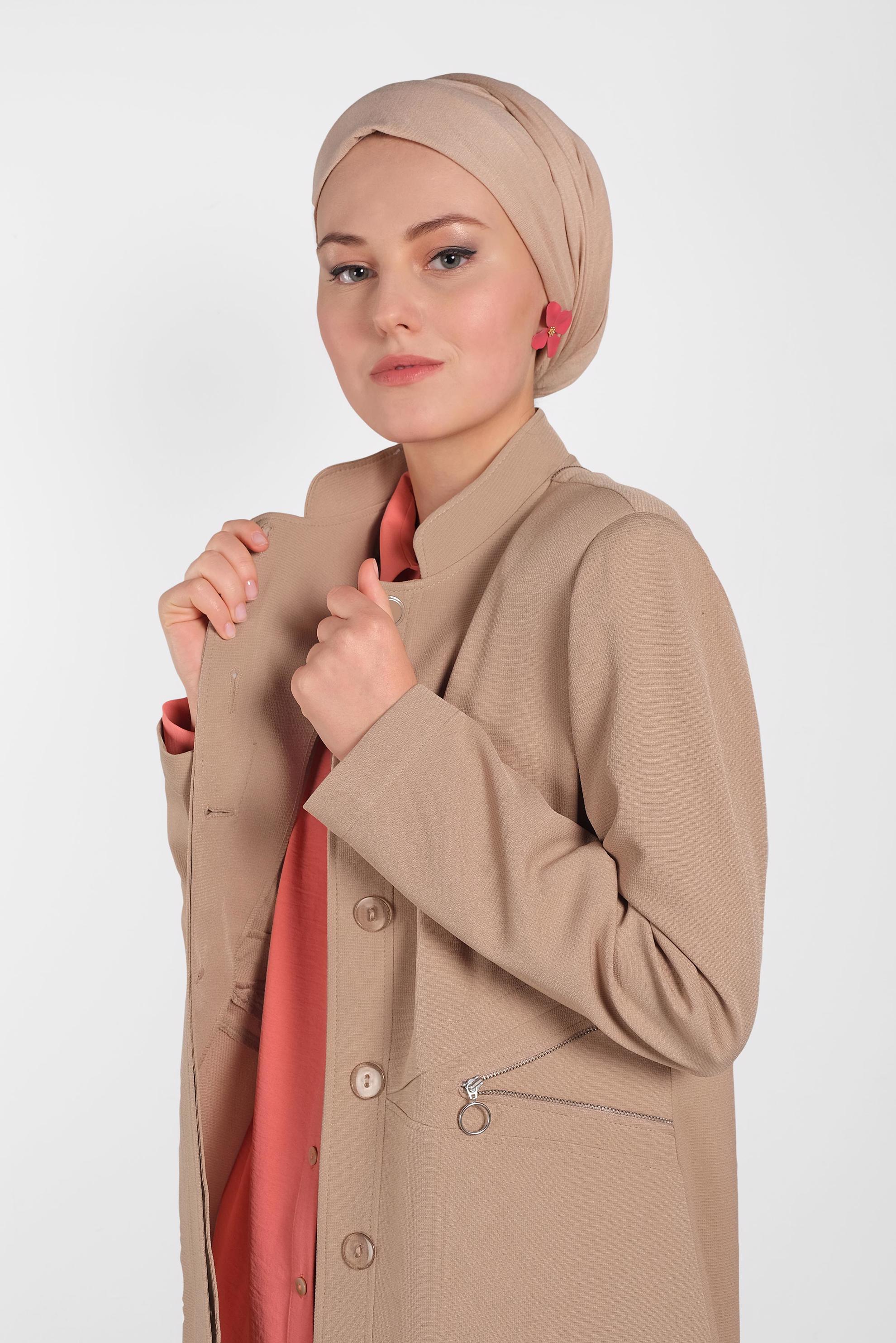 Hijab clothing BROWN 1456 44229 PARDESÜ 38/46 TEK40