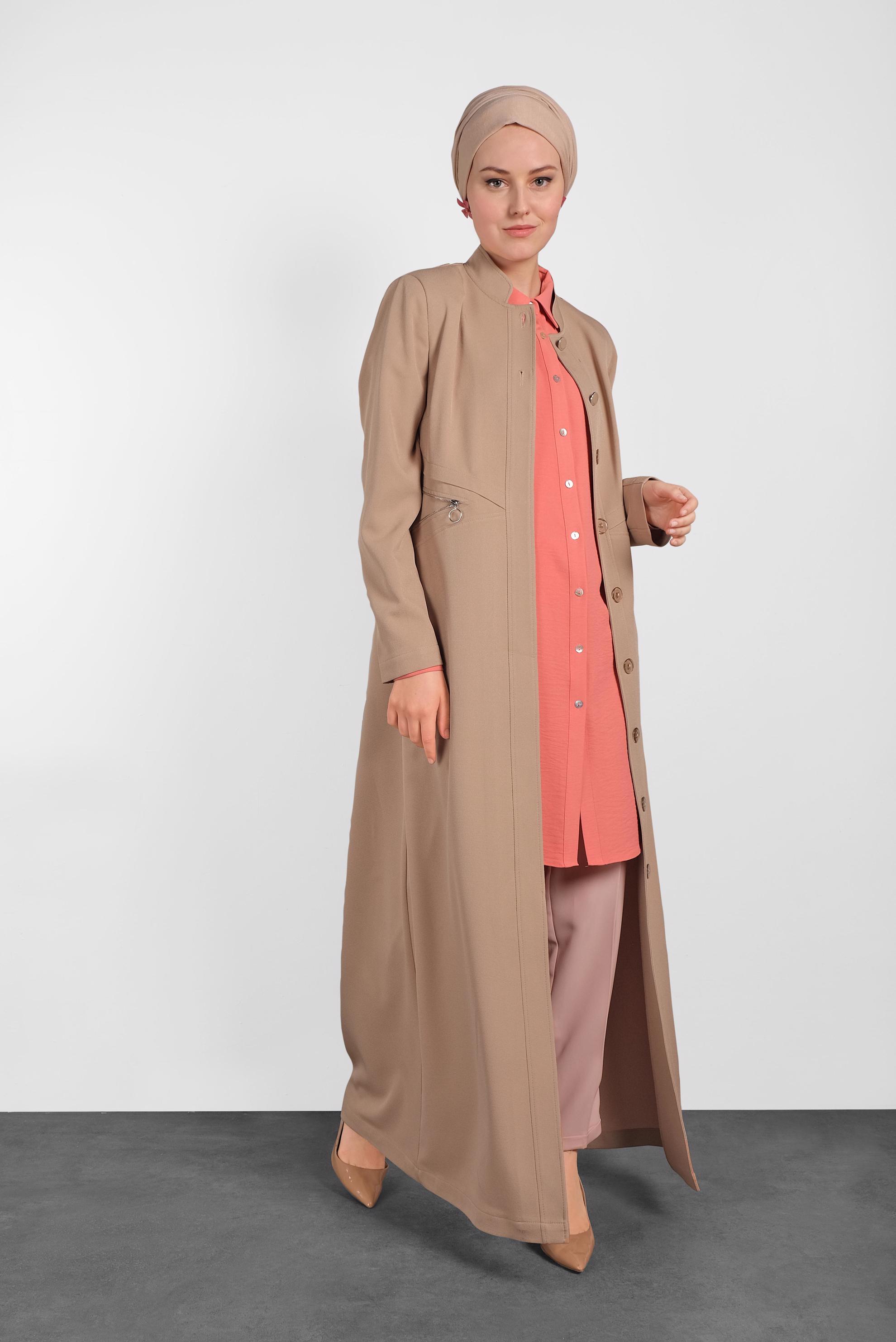 Hijab clothing BROWN 1456 44229 PARDESÜ 38/46 TEK40