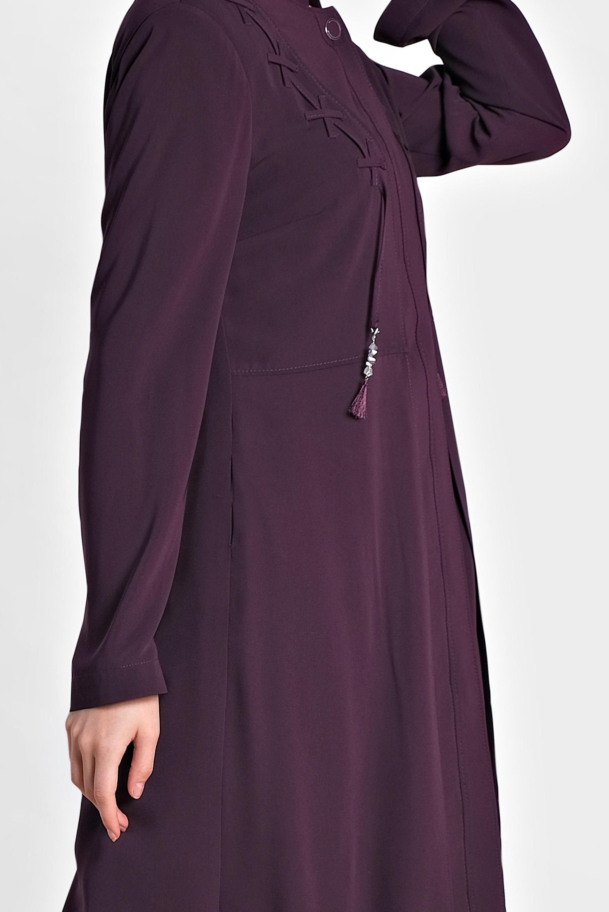 Hijab clothing DAMSON INVISIBLE BUTTONED TOPCOAT WITH POCKET DETAIL 1461