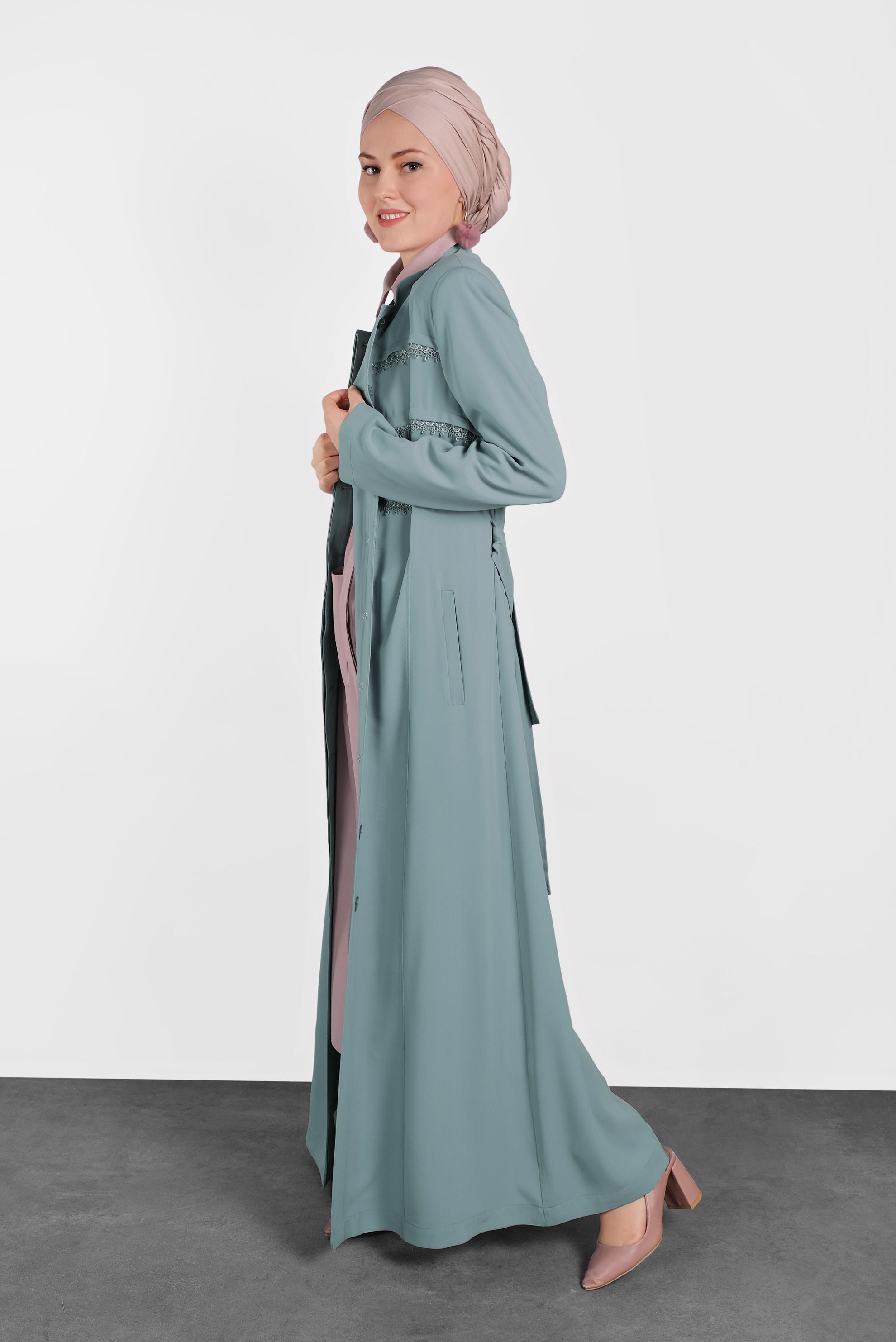 Hijab clothing BLUE 1472 VİRONA PARDESÜ 40/48 TEK42