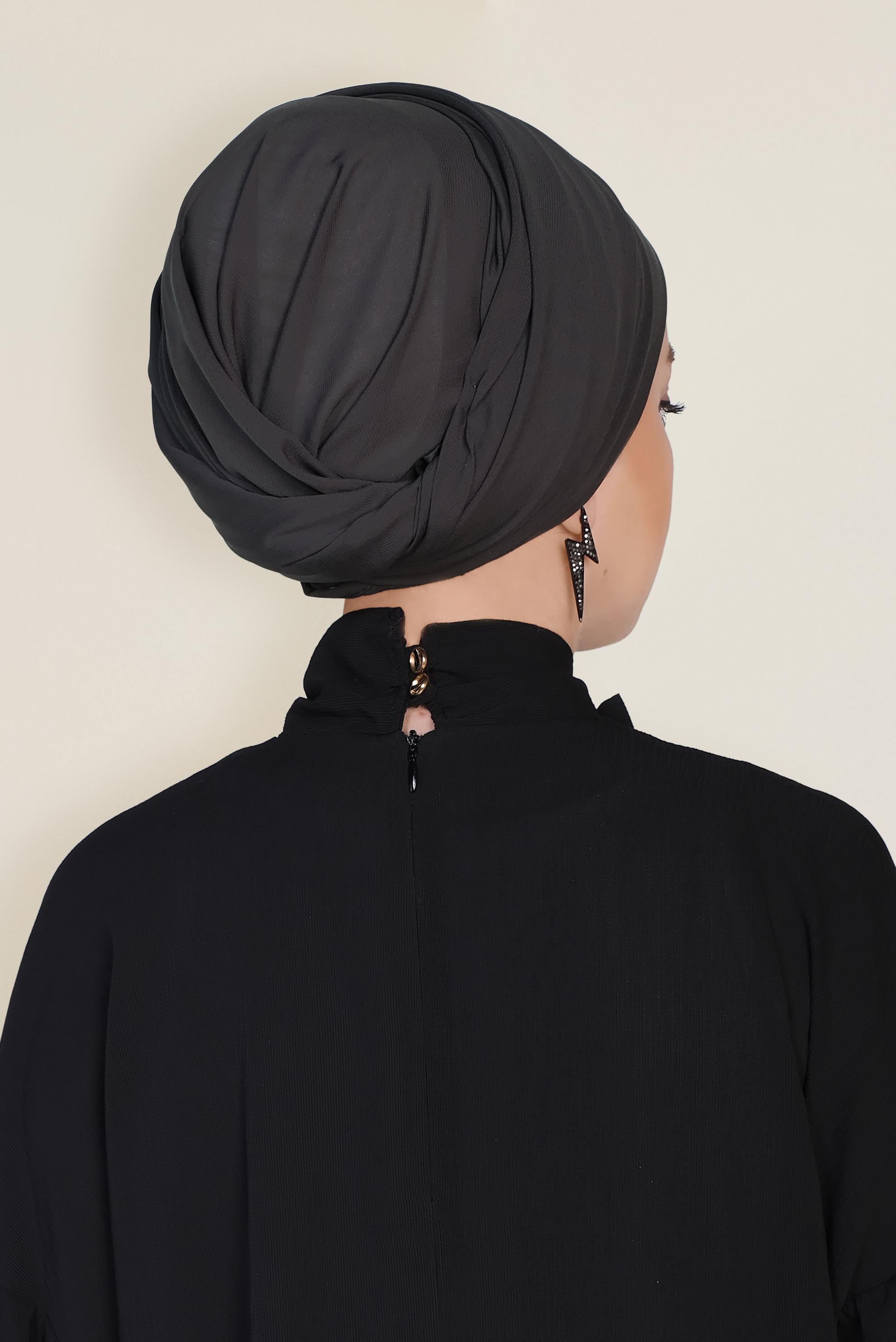 Tesettür giyim GRİ 9952 ALVİNA MEDİNE İPEĞİ ŞAL