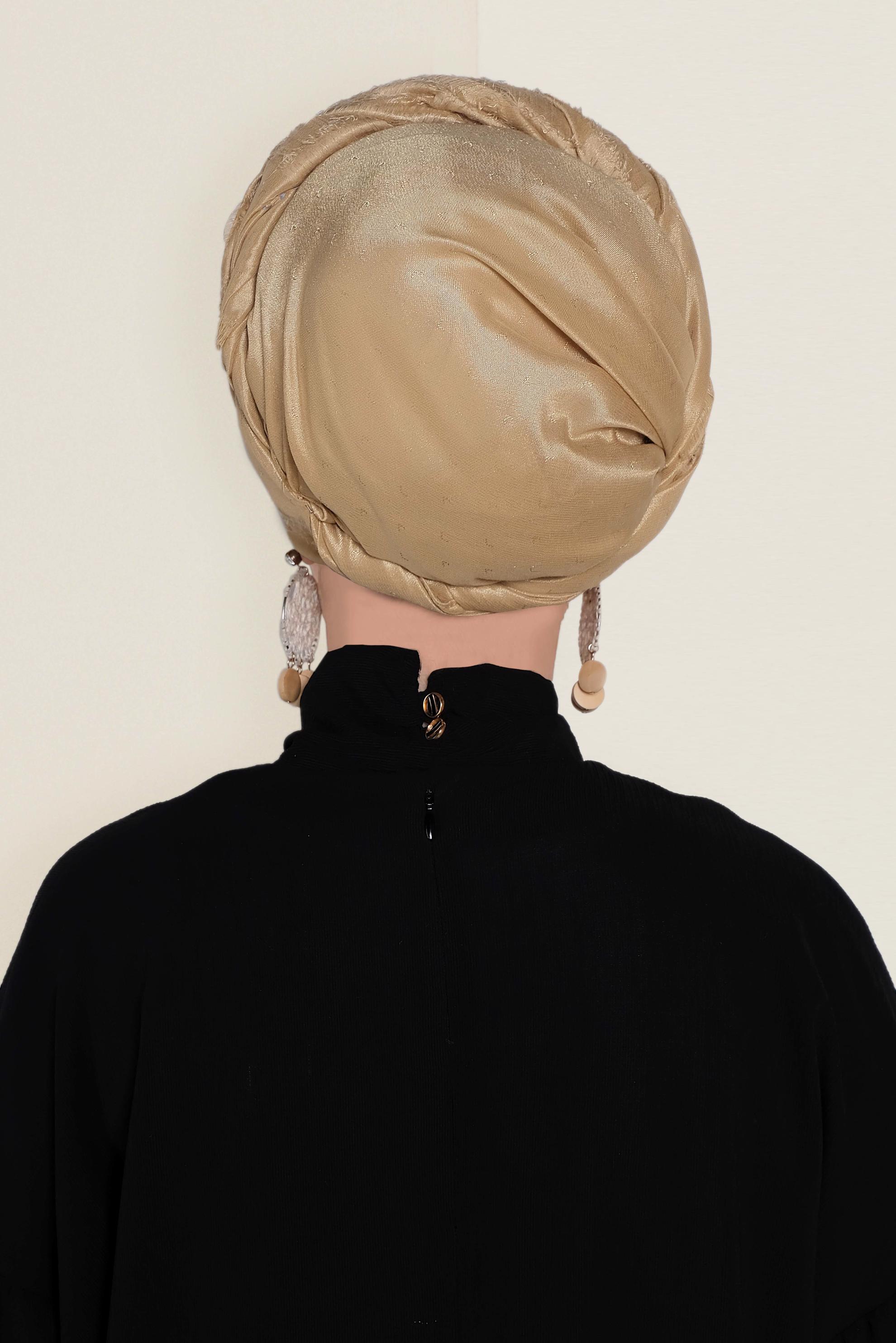 Vêtements hijab OR 9953 ALVİNA TÜYLÜ ABİYE ŞAL