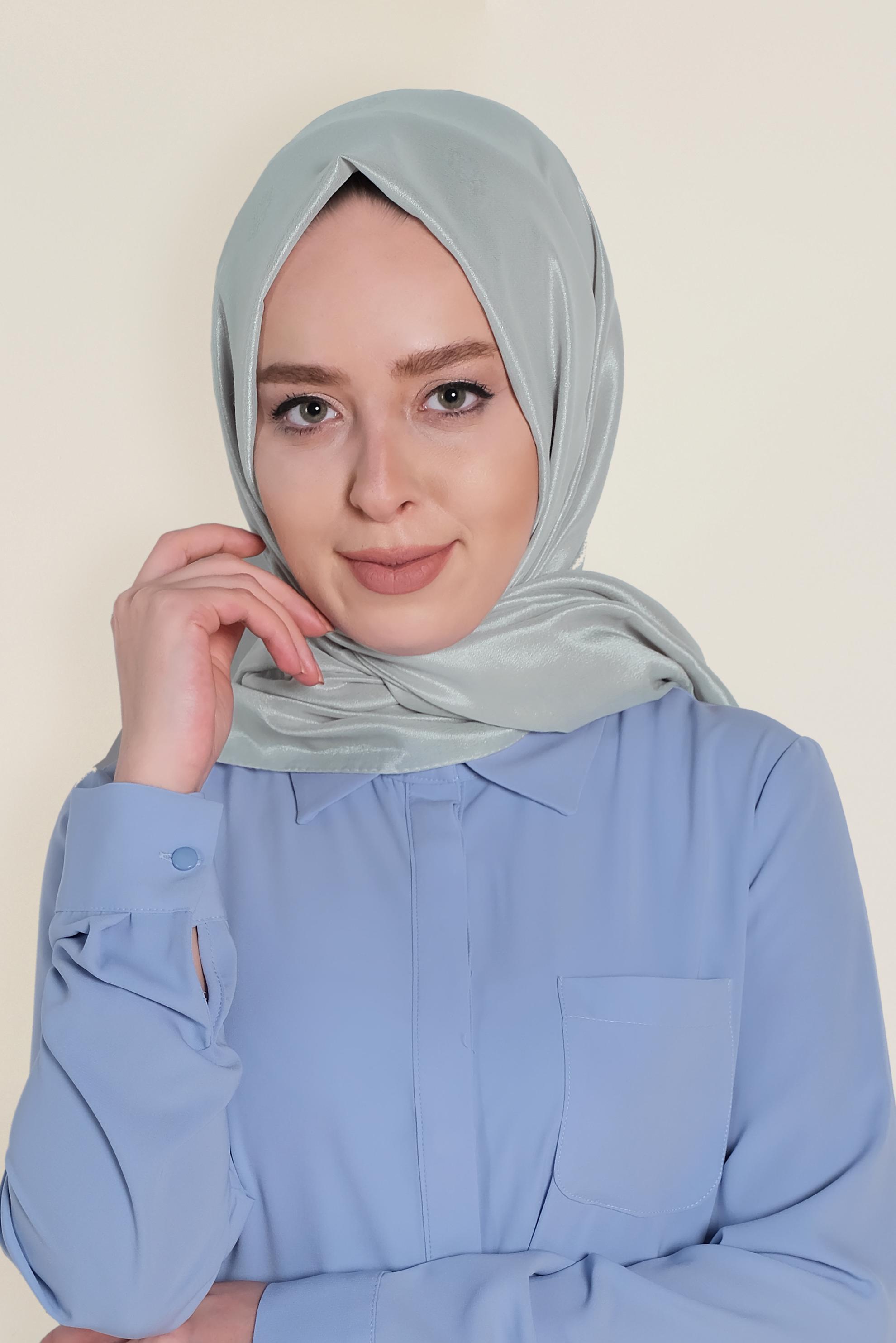 Tesettür giyim GÜMÜŞ 9954 ALVİNA GÖLGE DESEN ŞAL