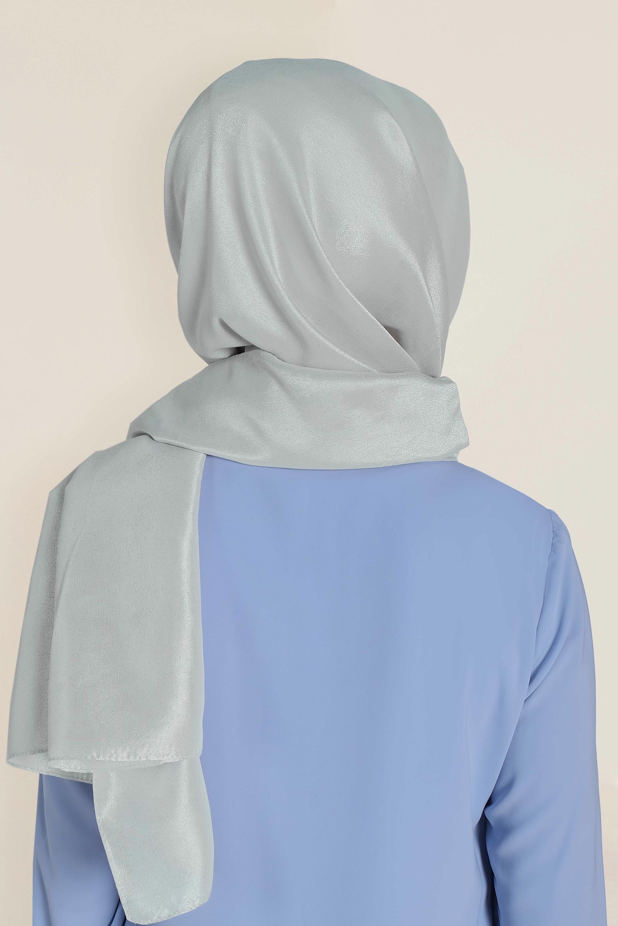 Tesettür giyim GÜMÜŞ 9954 ALVİNA GÖLGE DESEN ŞAL