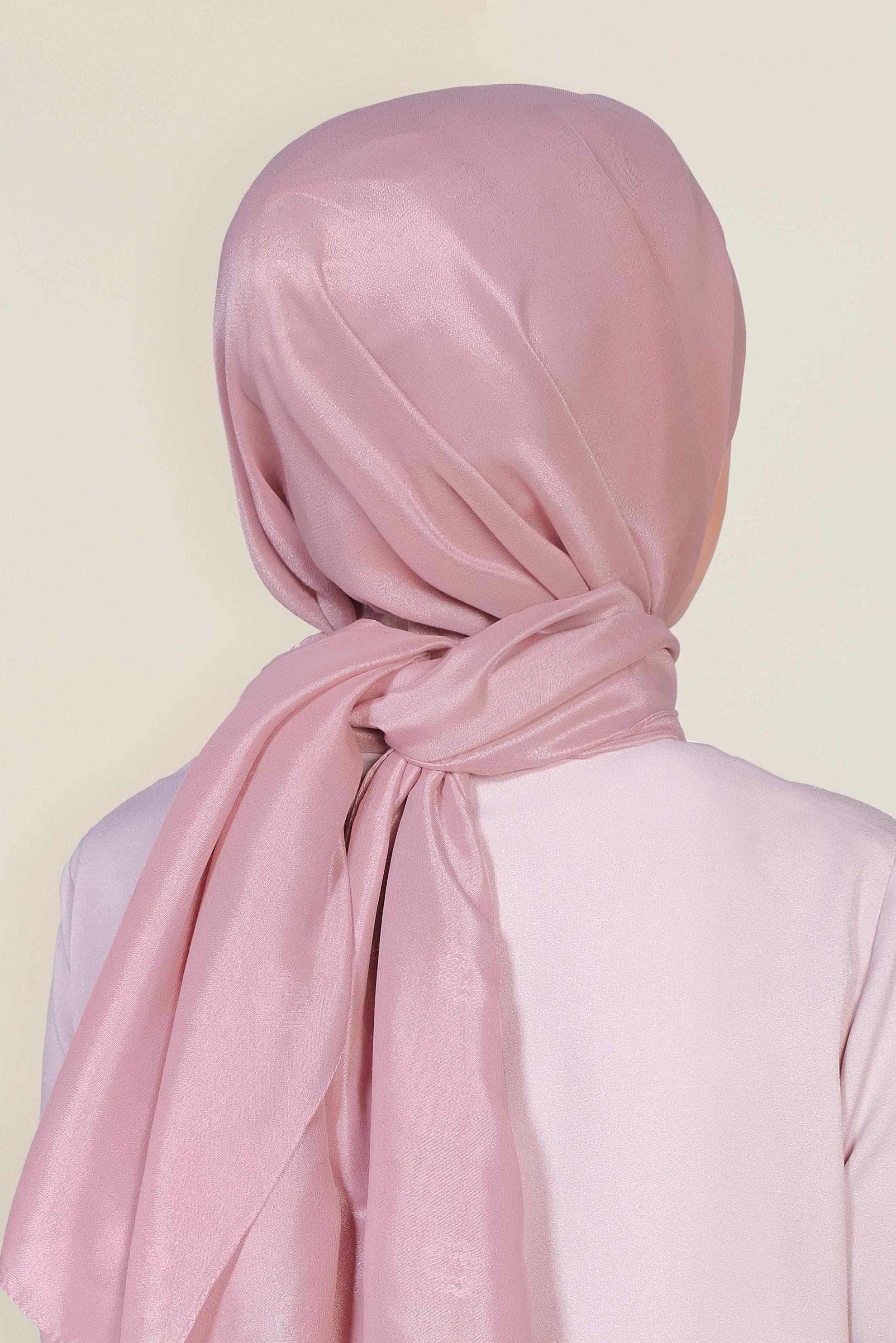 Tesettür giyim PUDRA 9954 ALVİNA GÖLGE DESEN ŞAL