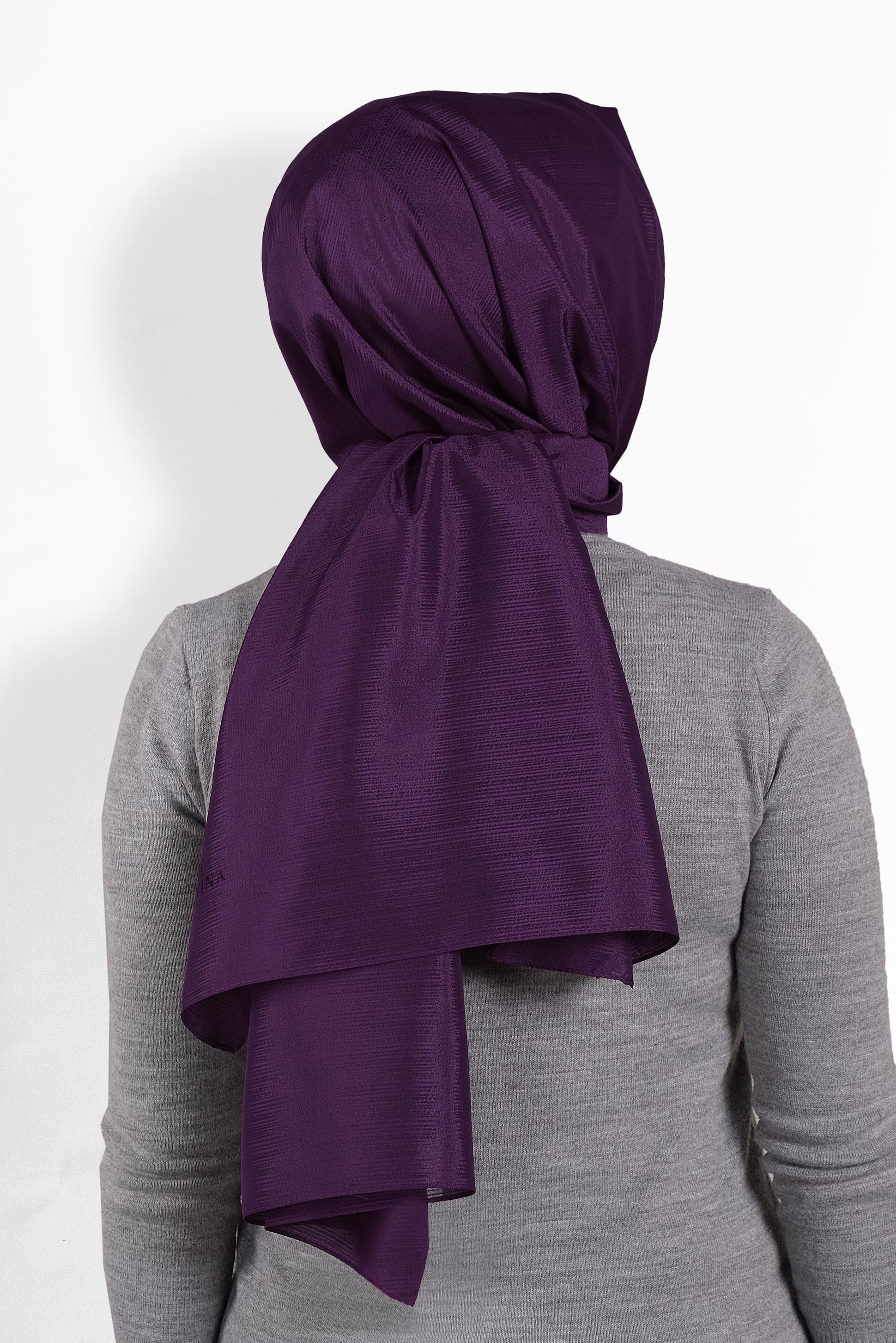 Tesettür giyim MOR 9956 ALVİNA KIRÇILLI ŞAL