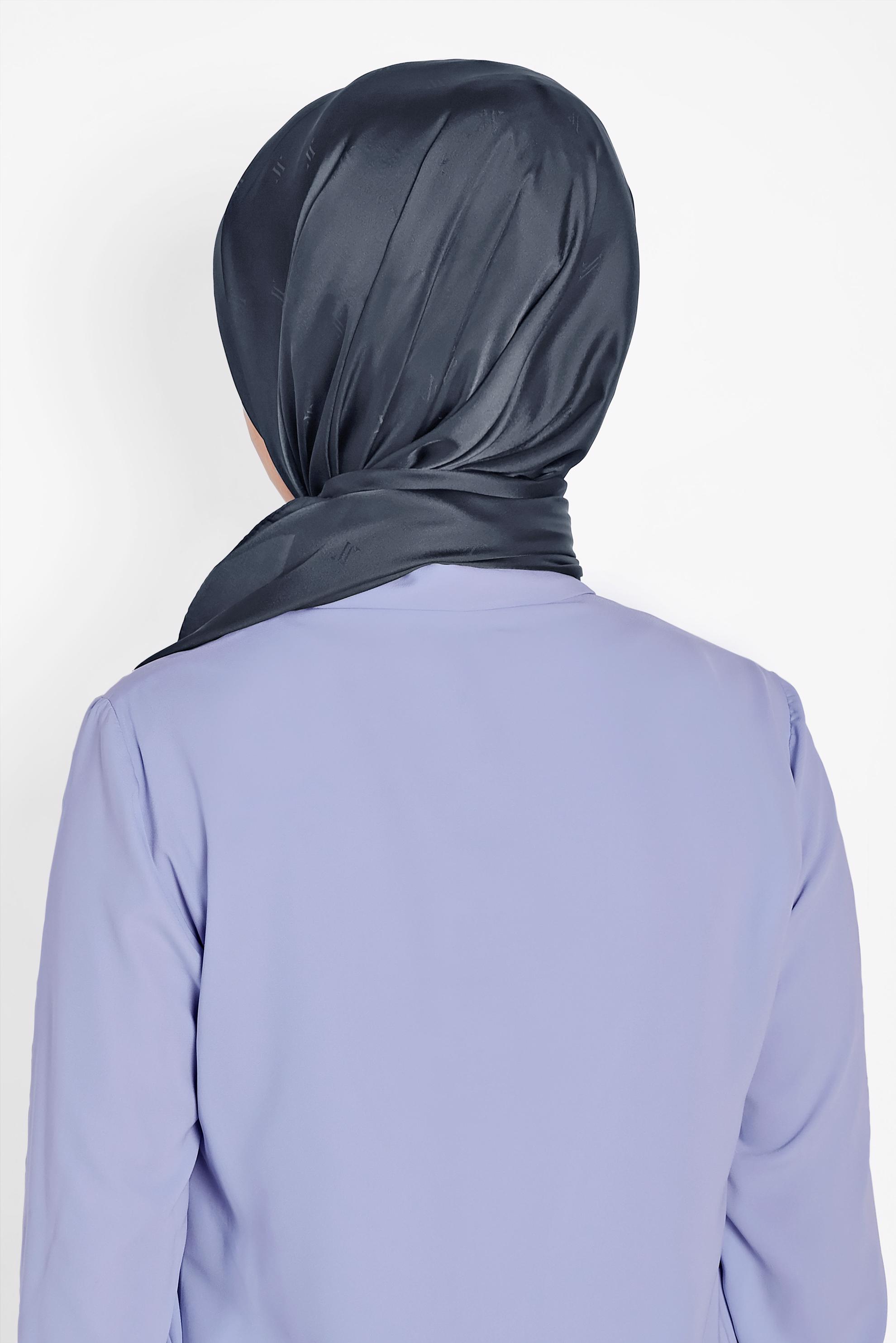 Tesettür giyim GRİ ALVİNA ŞAL 9957