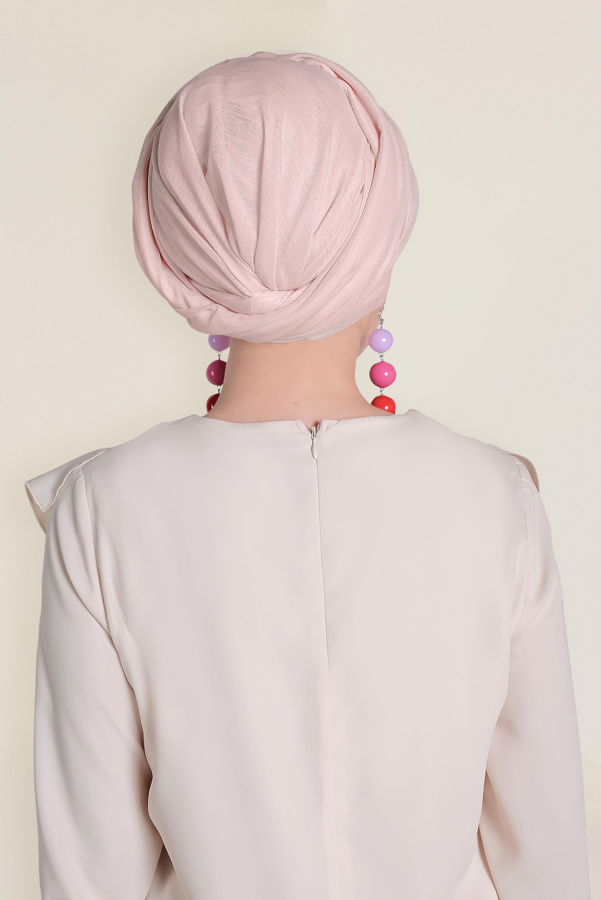 Hijab clothing POWDER SPARKLY SHAWL 9969