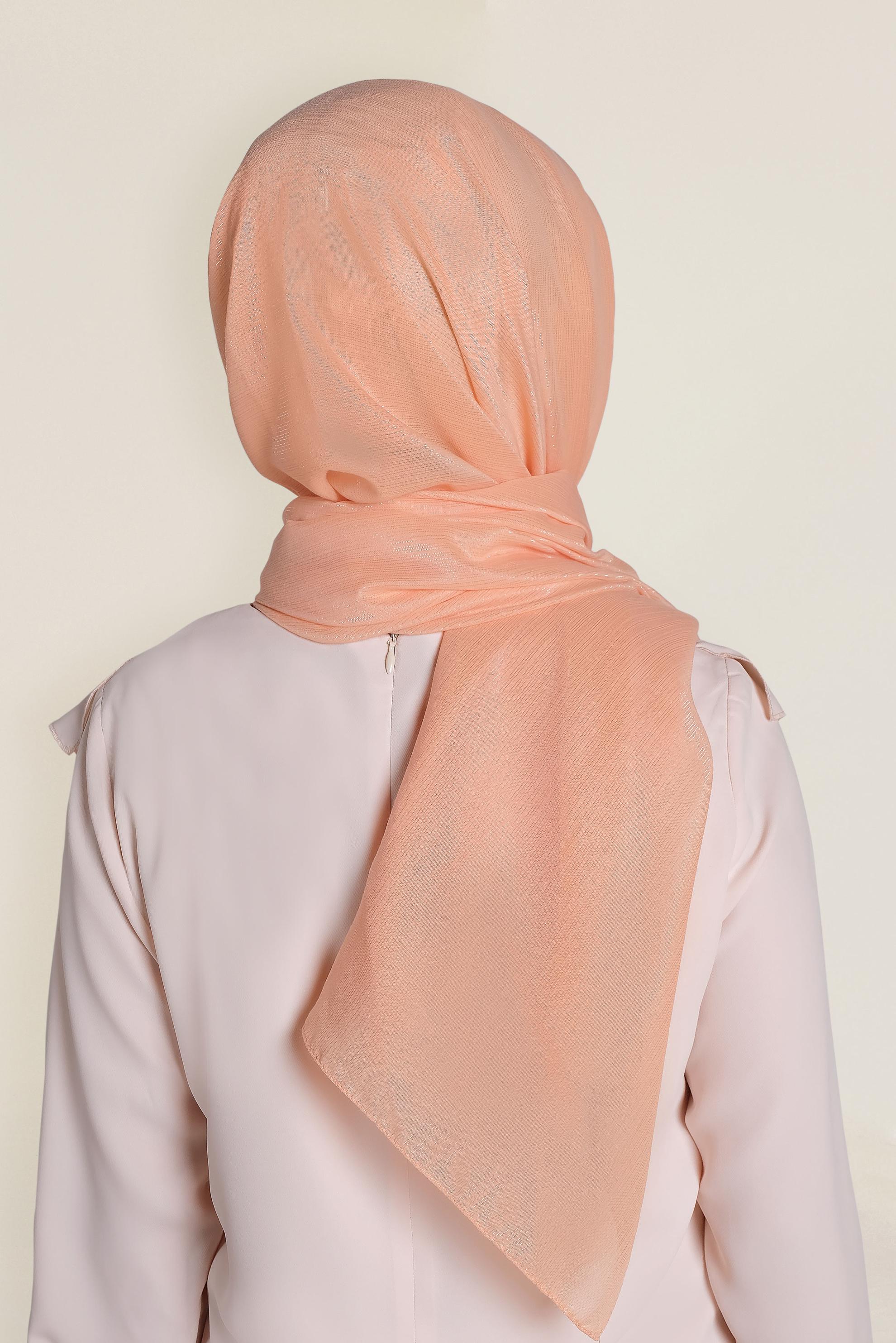 Hijab clothing POWDER SPARKLY SHAWL 9969