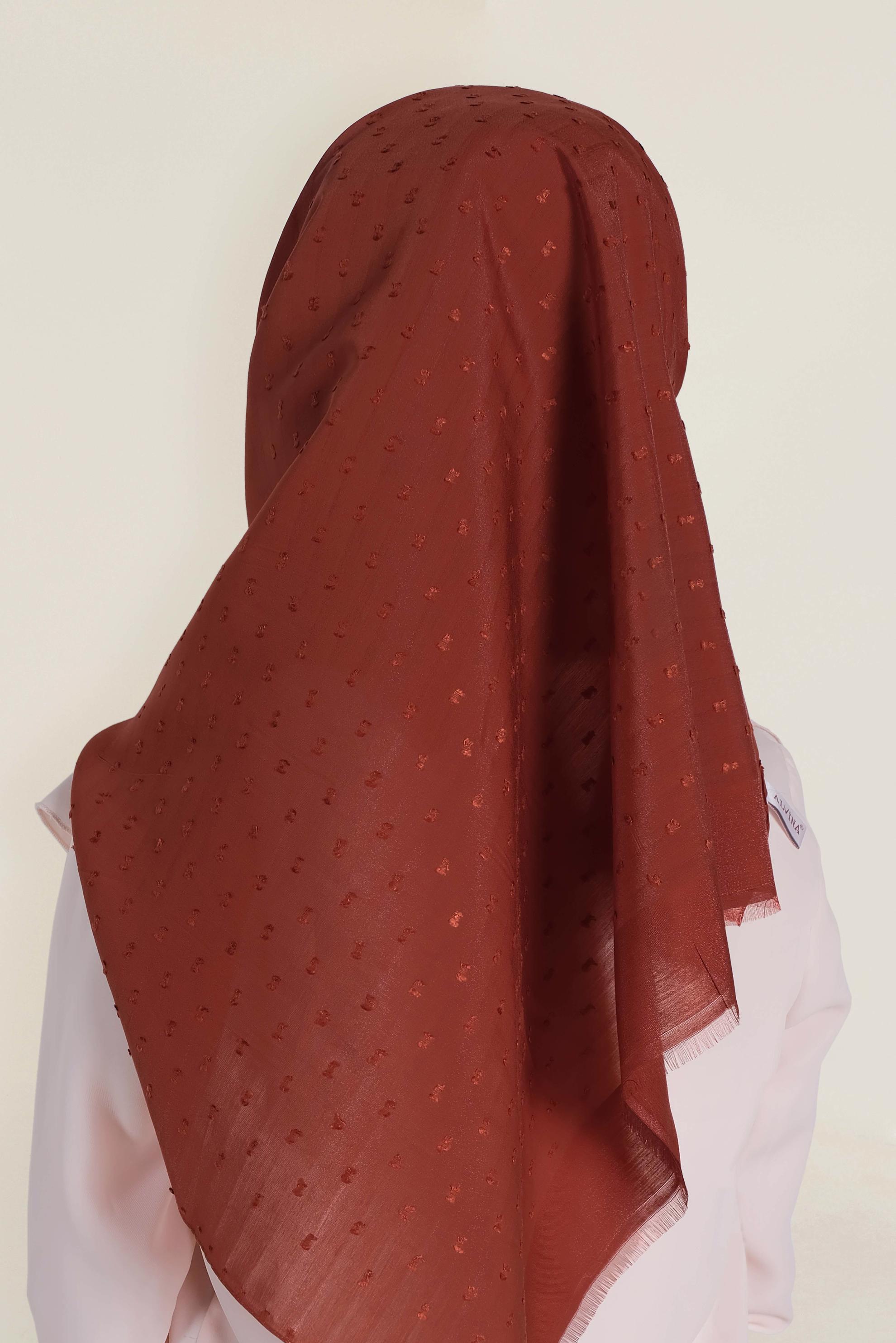 Tesettür giyim TURUNCU 9970 ALVİNA ALTAY ŞAL