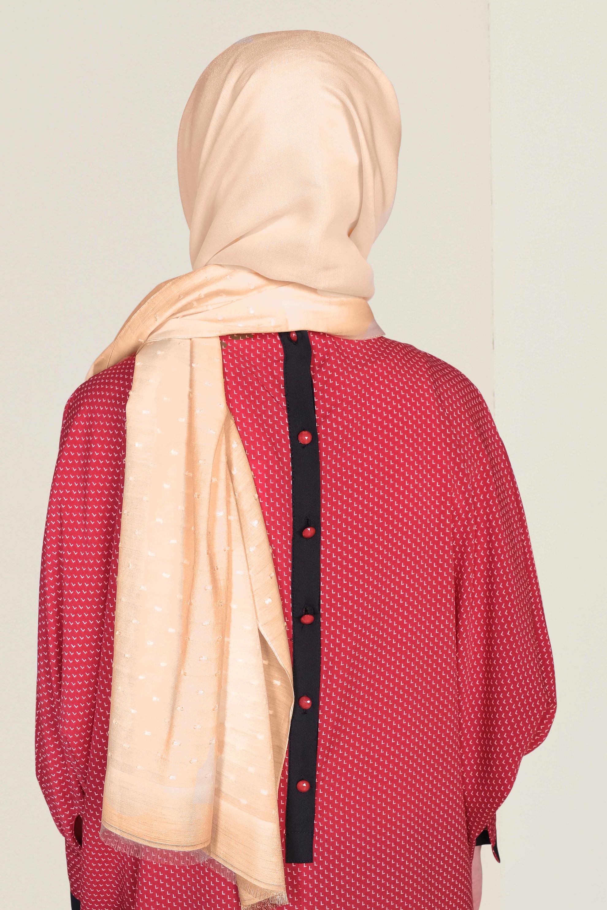 Tesettür giyim PUDRA 9970 ALVİNA ALTAY ŞAL