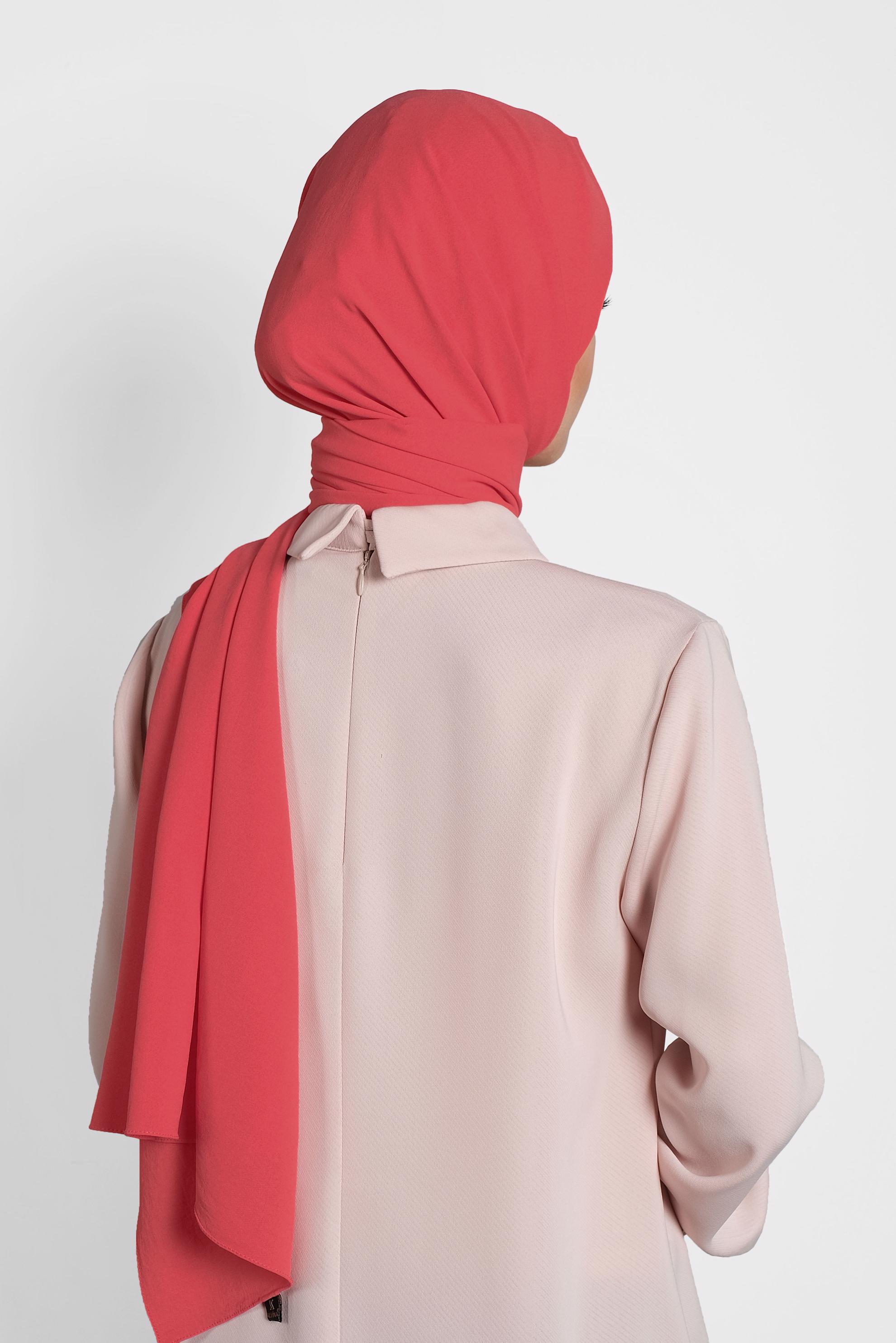 Tesettür giyim MERCAN 9981 ALVİNA KABARTMALI ŞAL