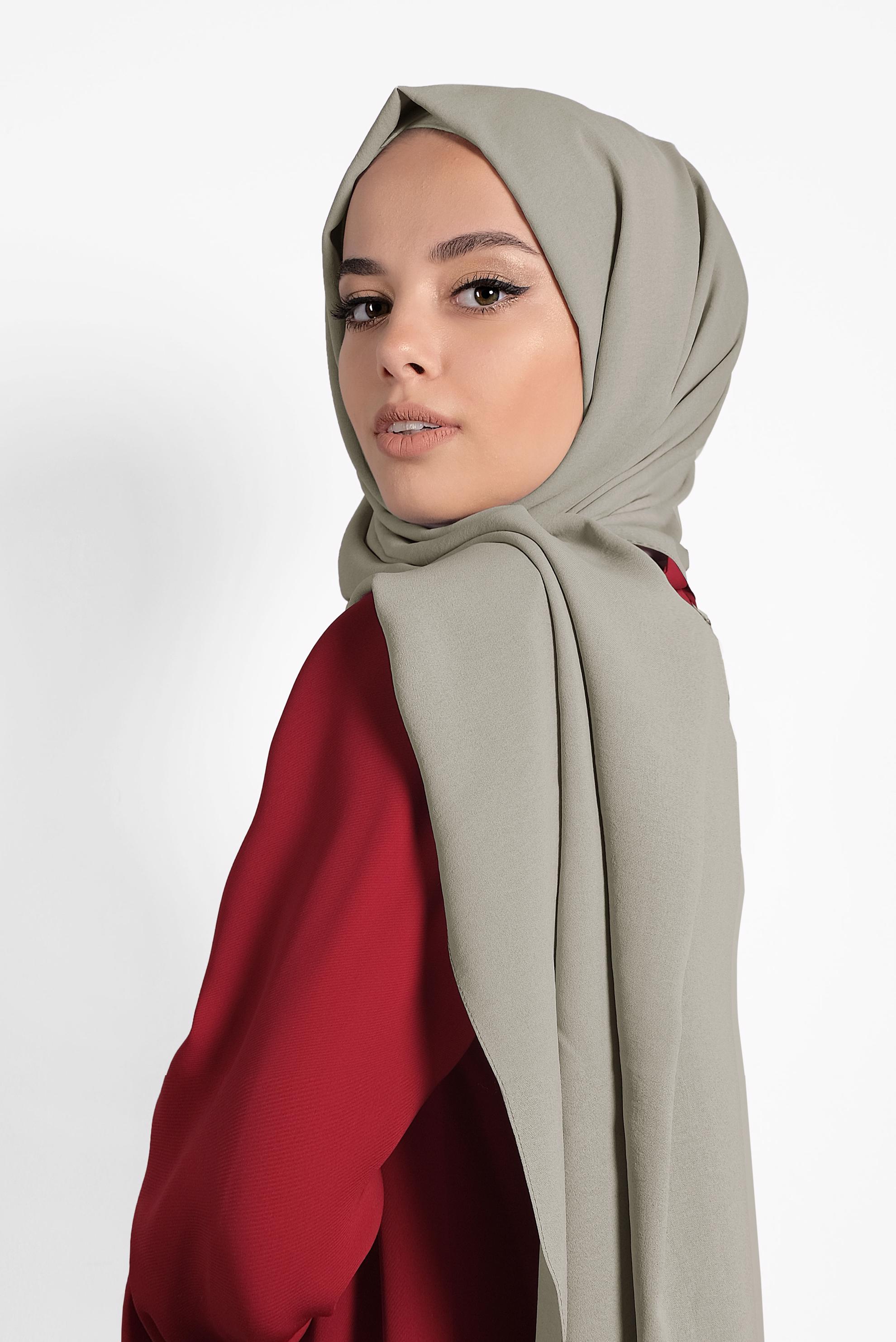 Tesettür giyim BEJ 9981 ALVİNA KABARTMALI ŞAL