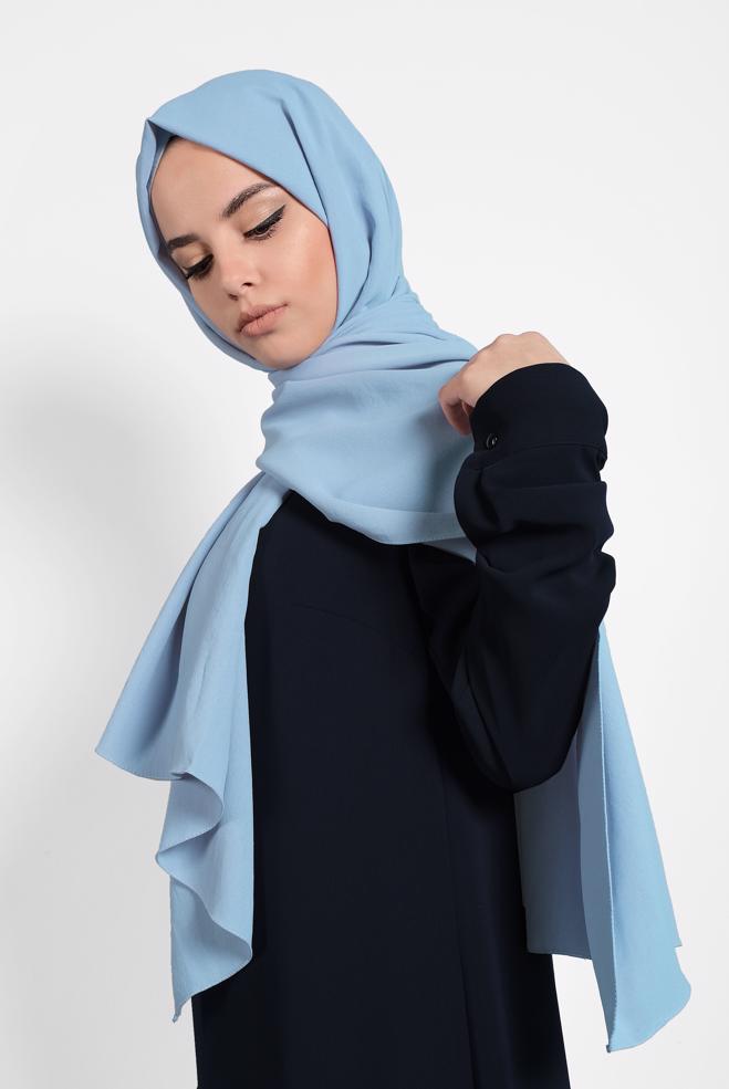 Tesettür giyim  9982 ALVİNA KREP ŞAL - ALVİNA