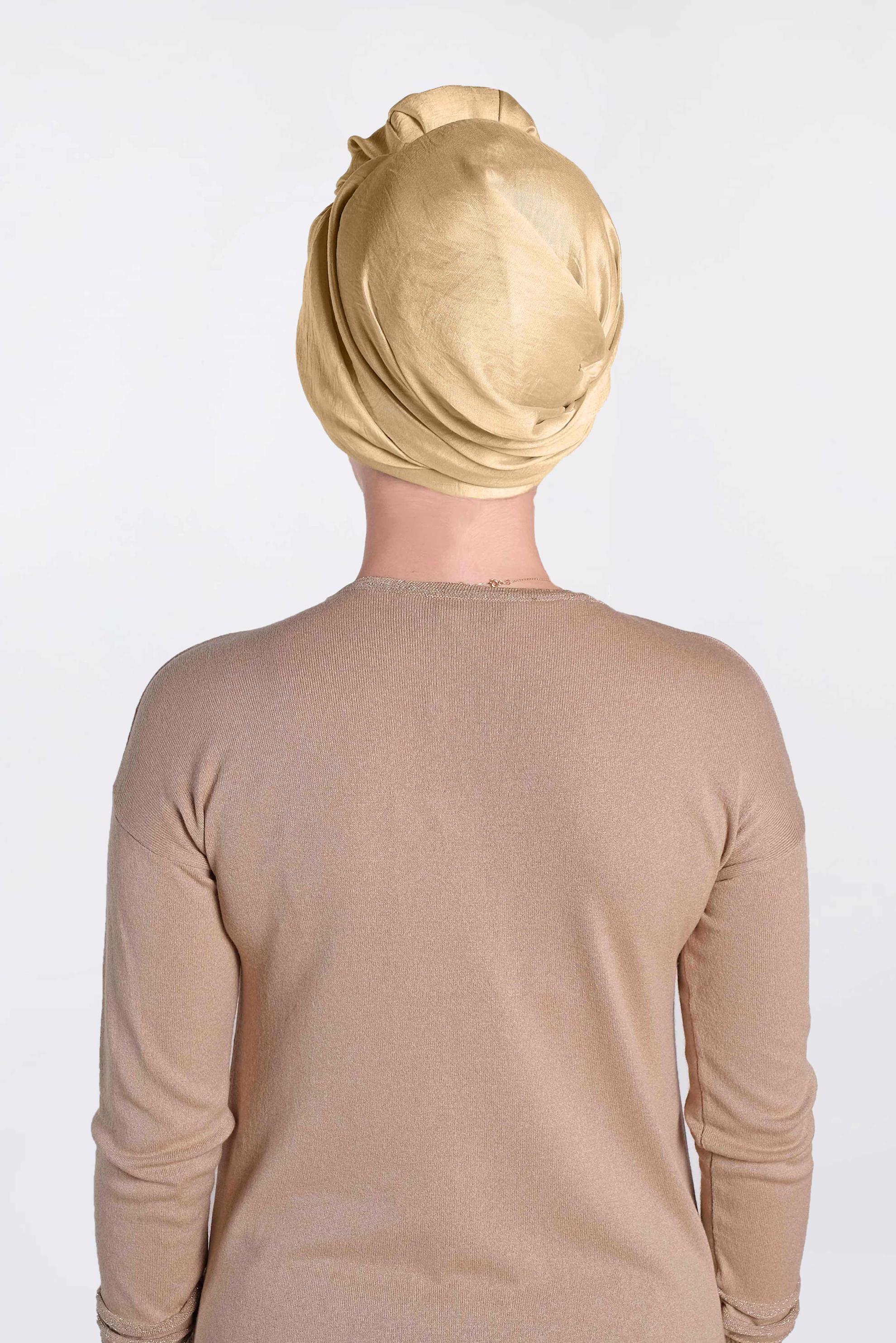 Tesettür giyim ALTIN ALVİNA MİLANO ŞAL 9984 