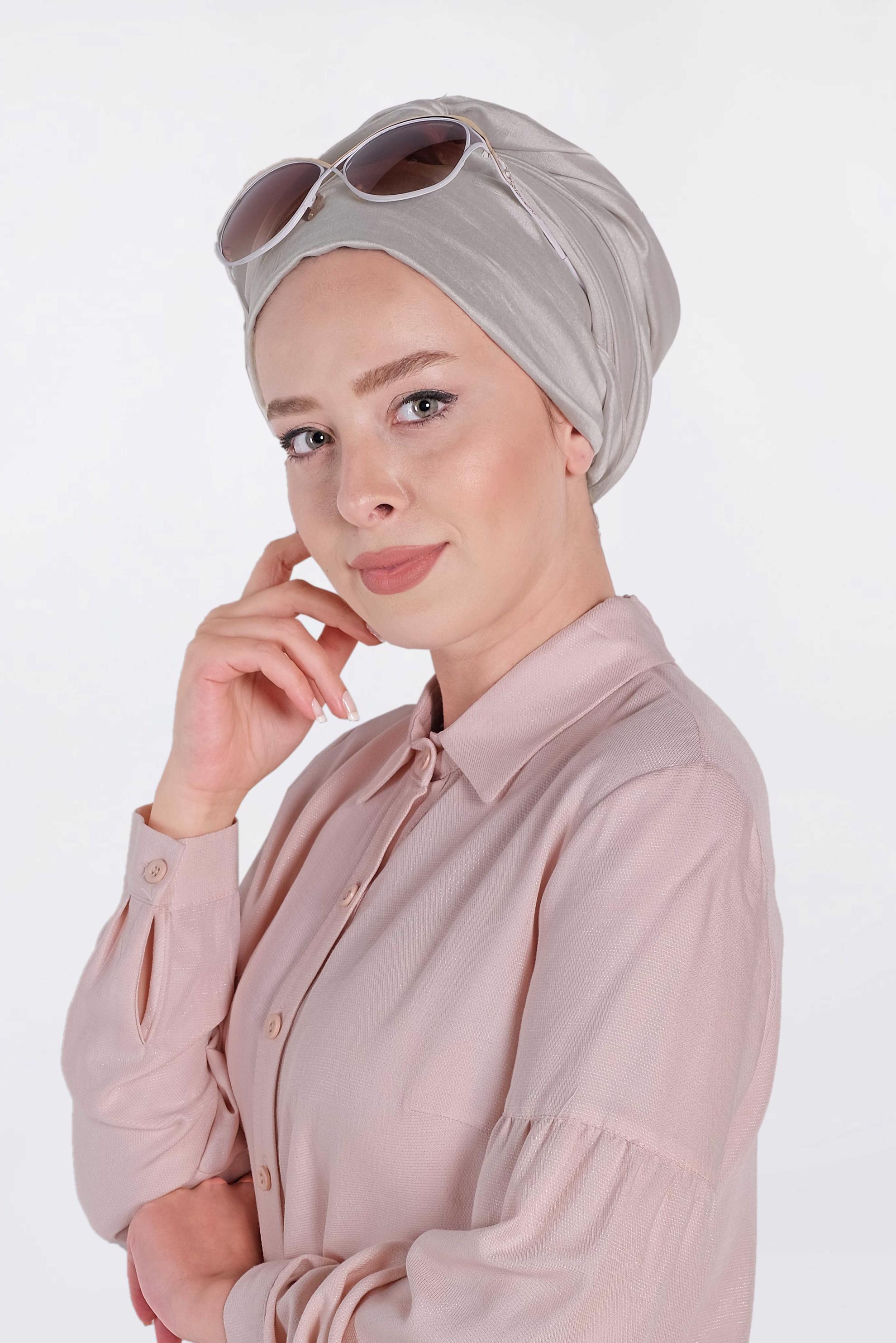 Tesettür giyim GÜMÜŞ ALVİNA MİLANO ŞAL 9984 