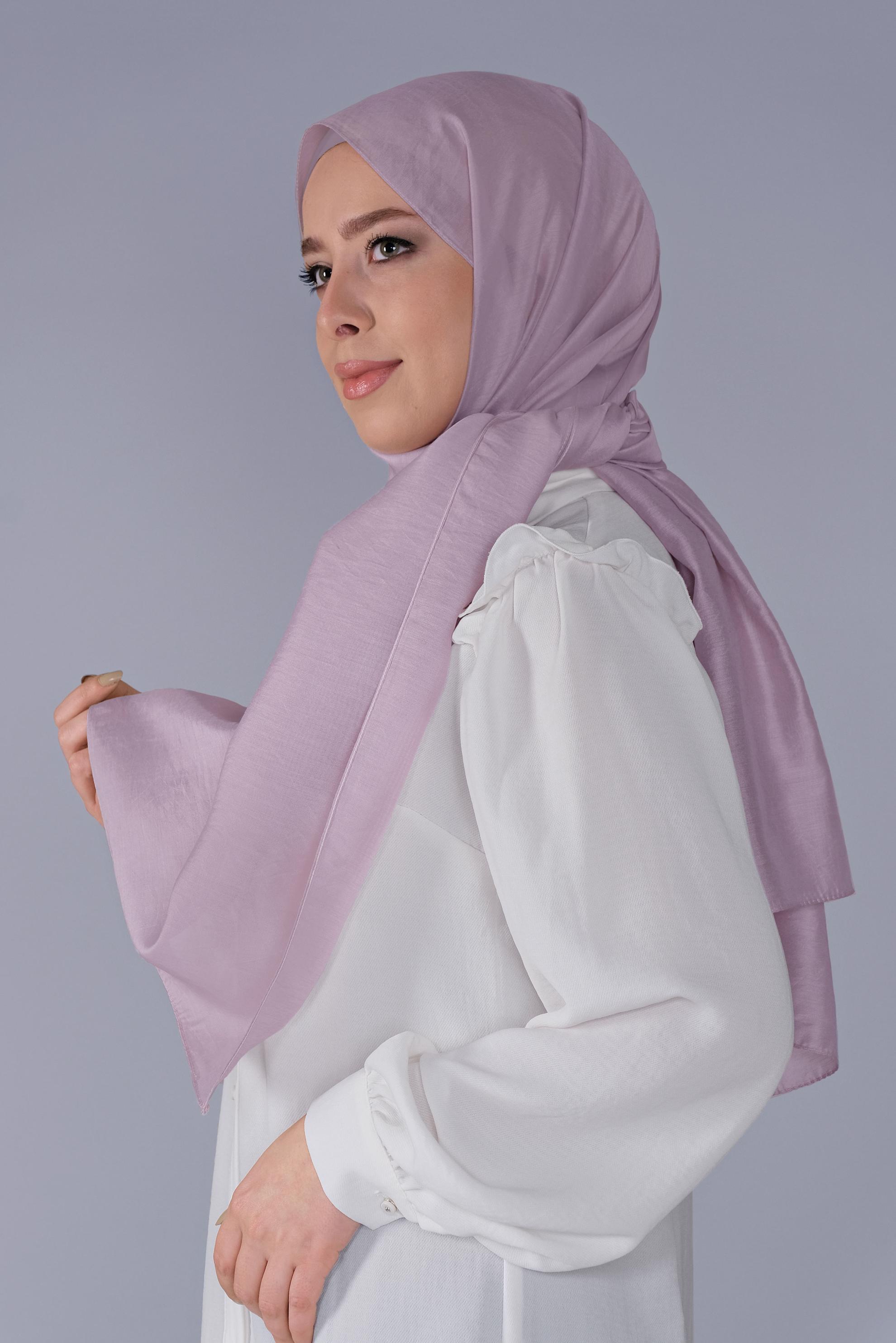 Tesettür giyim PUDRA ALVİNA MİLANO ŞAL 9984 