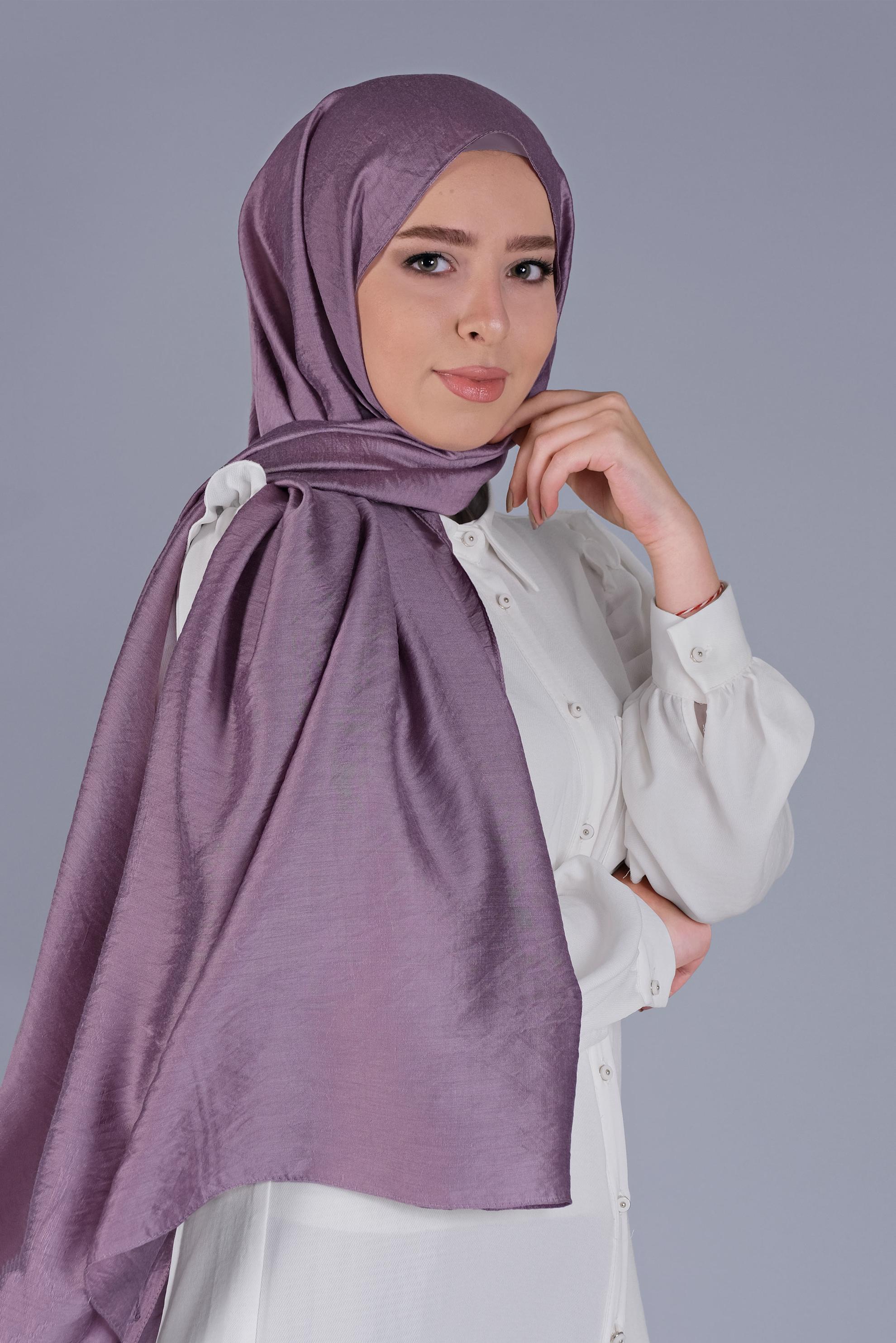 Tesettür giyim PUDRA ALVİNA MİLANO ŞAL 9984 