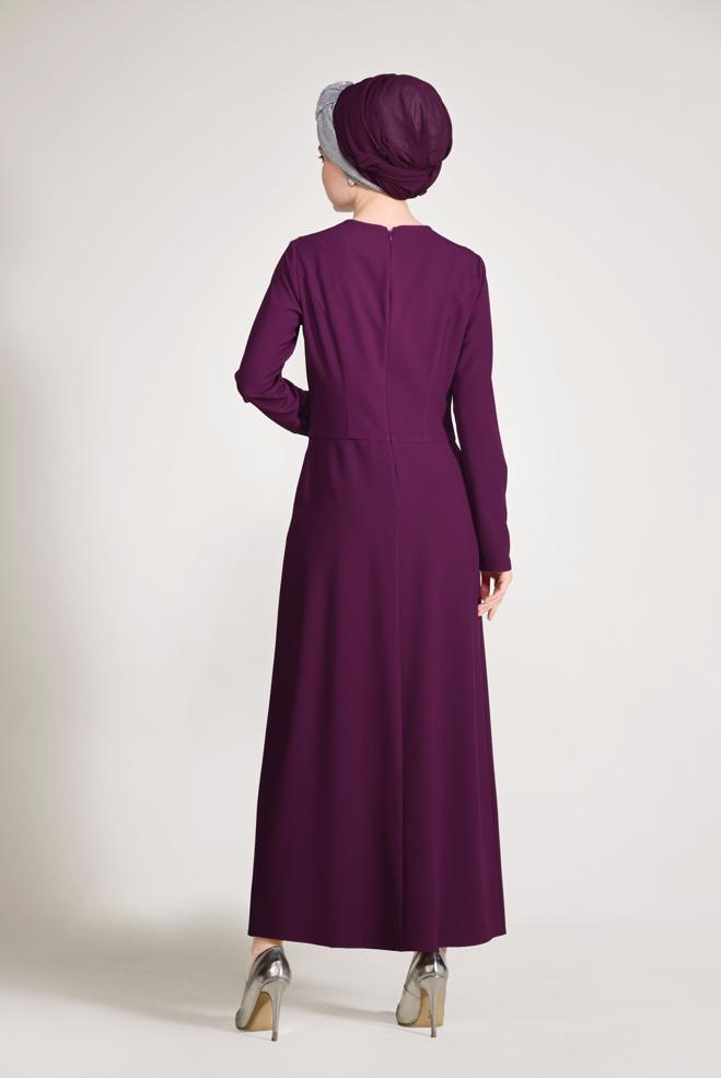 Hijab clothing DAMSON Stone Detailed Binary Suit 3419   - ALVİNA