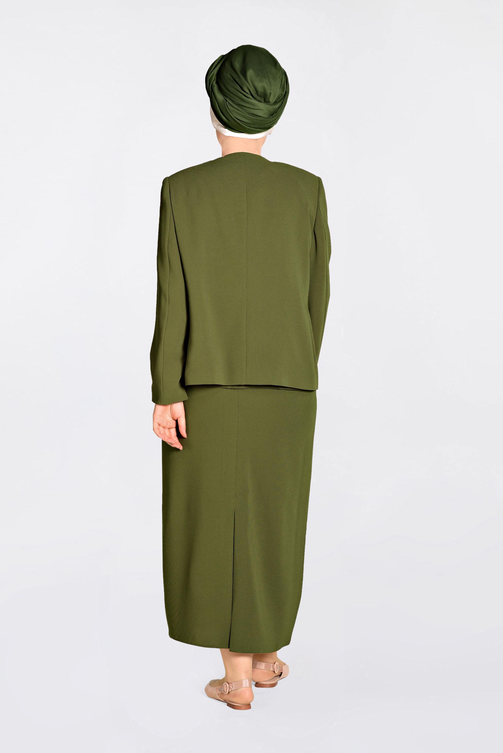 Vêtements hijab KAKI Costume 3466 