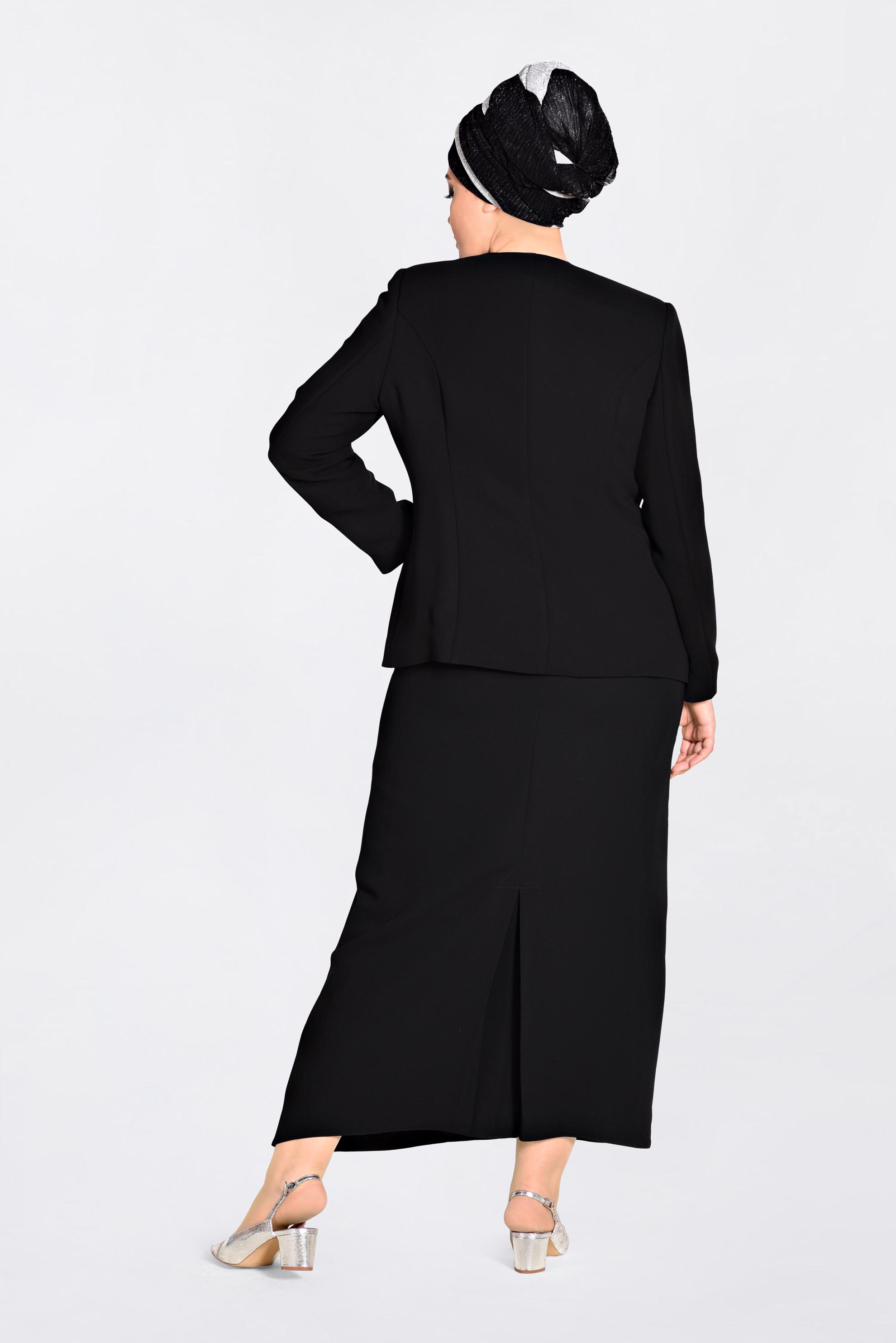 Vêtements hijab NOIR Costume 3480 