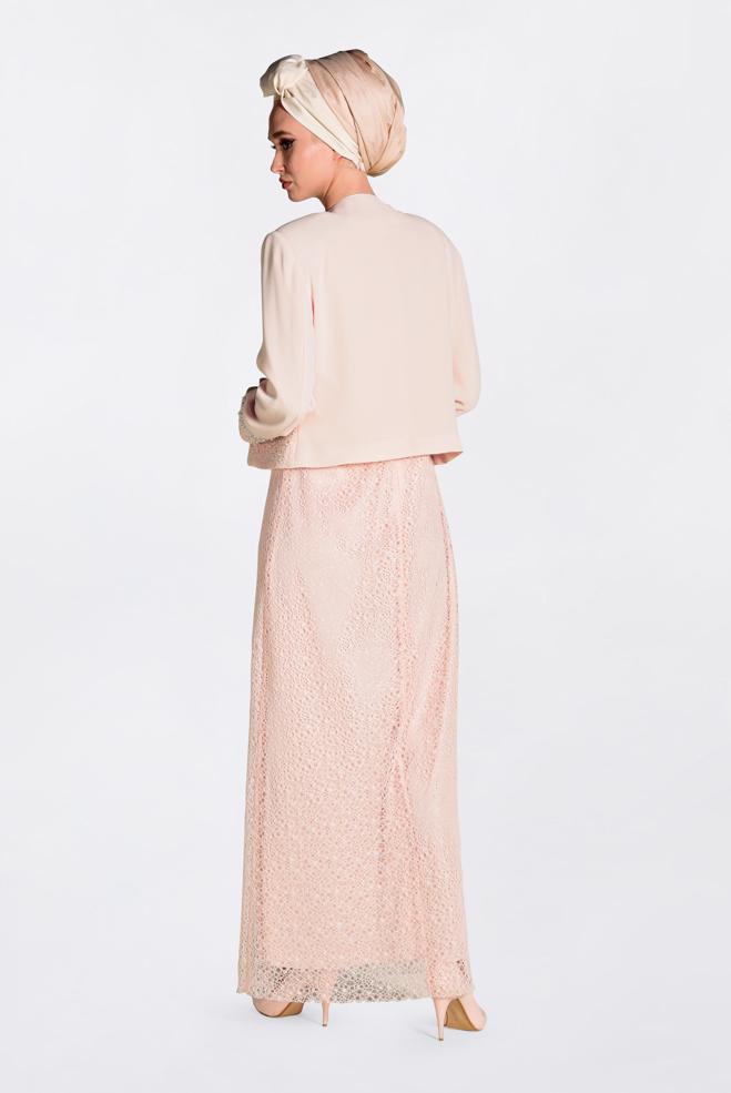 Hijab clothing POWDER 3476 MELLİ 473 2′Lİ ELBİSELİ TAKIM 40/48 TEK42 - ALVİNA