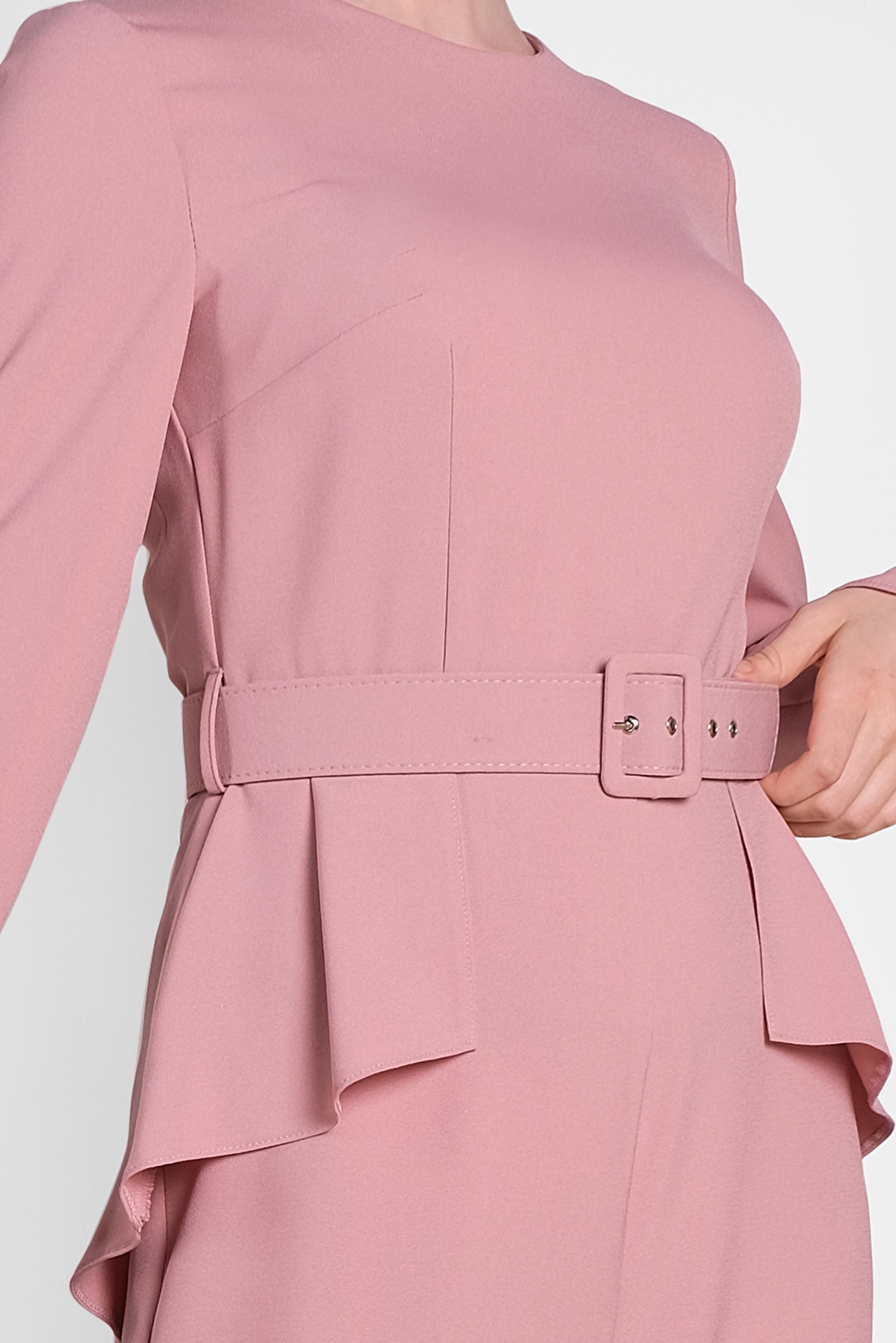 Tesettür giyim PUDRA KEMER DETAYLI TULUM 4480 