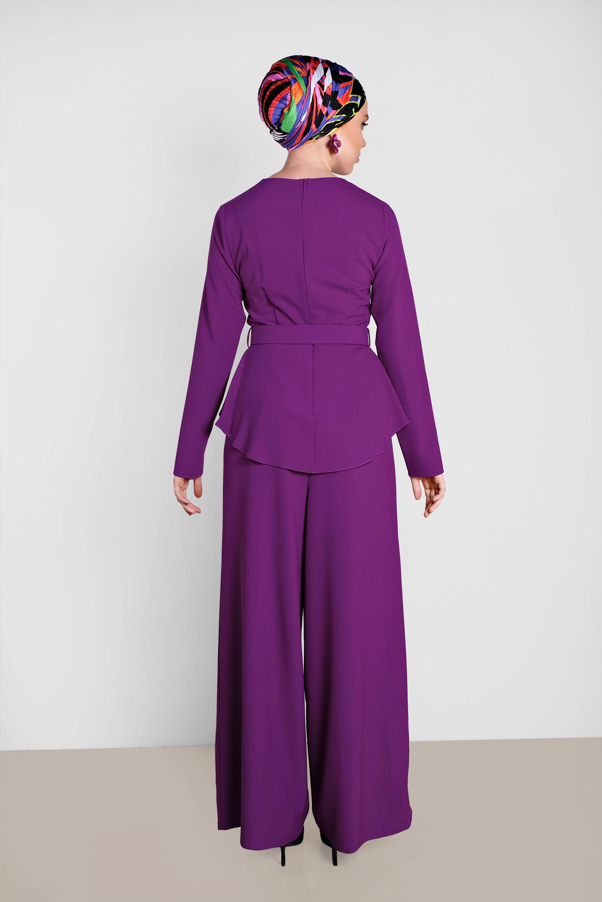 Hijab clothing DAMSON Belted Jumpsuit 4480 