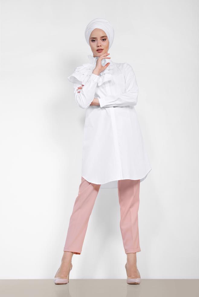 Tesettür giyim  Farklı Detaylar - ALVİNA