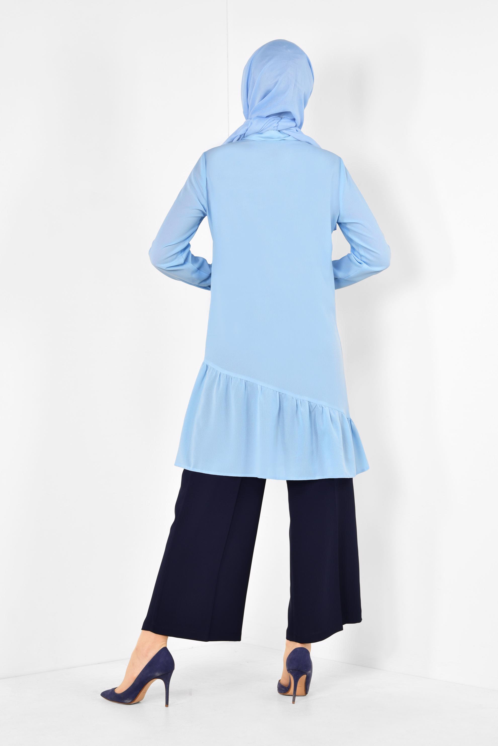 Hijab clothing BLUE Flywheel Tunic 4853 