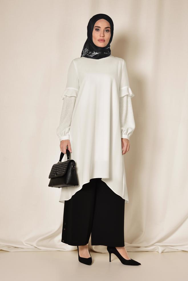 Tesettür giyim  Şıklık Detaylarda - ALVİNA