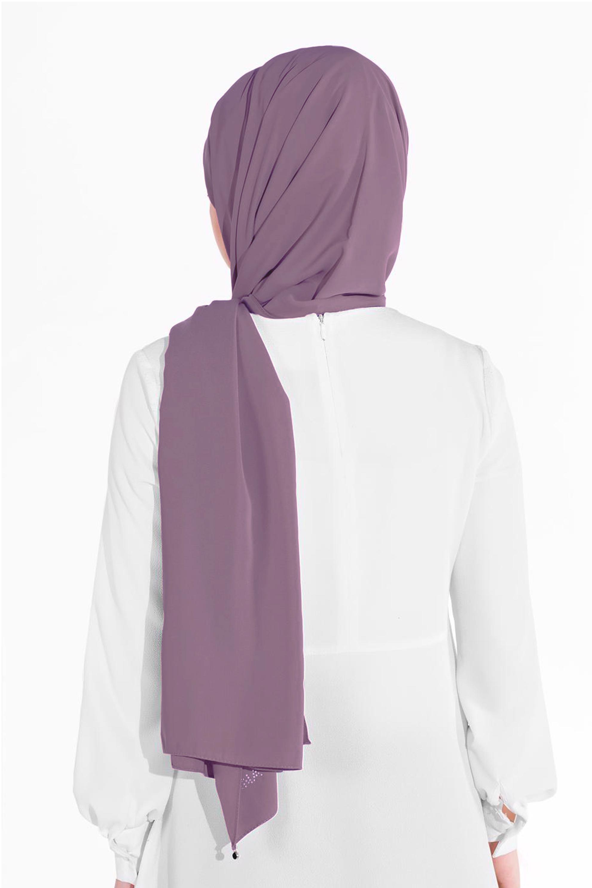 Tesettür giyim MOR ALVİNA ŞAL 9980 