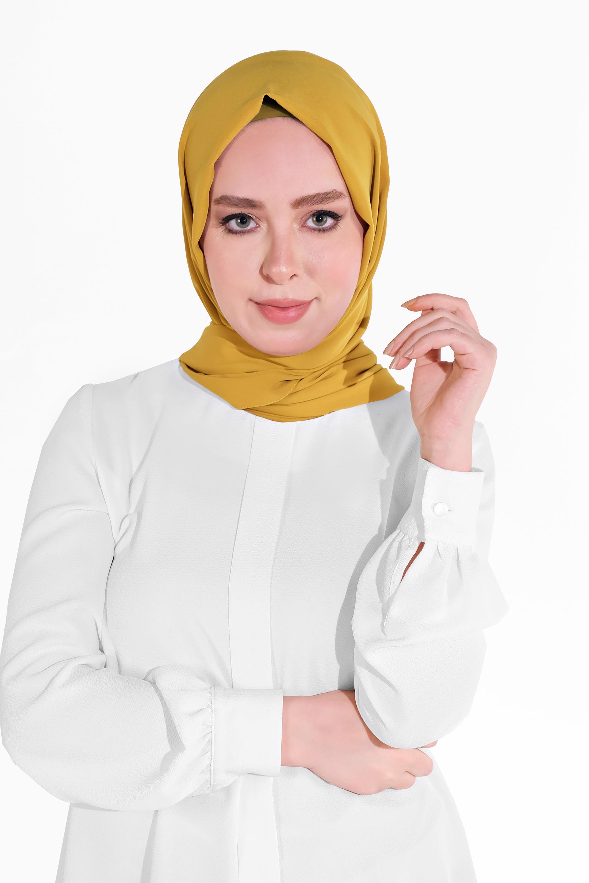 Tesettür giyim ALTIN ALVİNA ŞAL 9980 