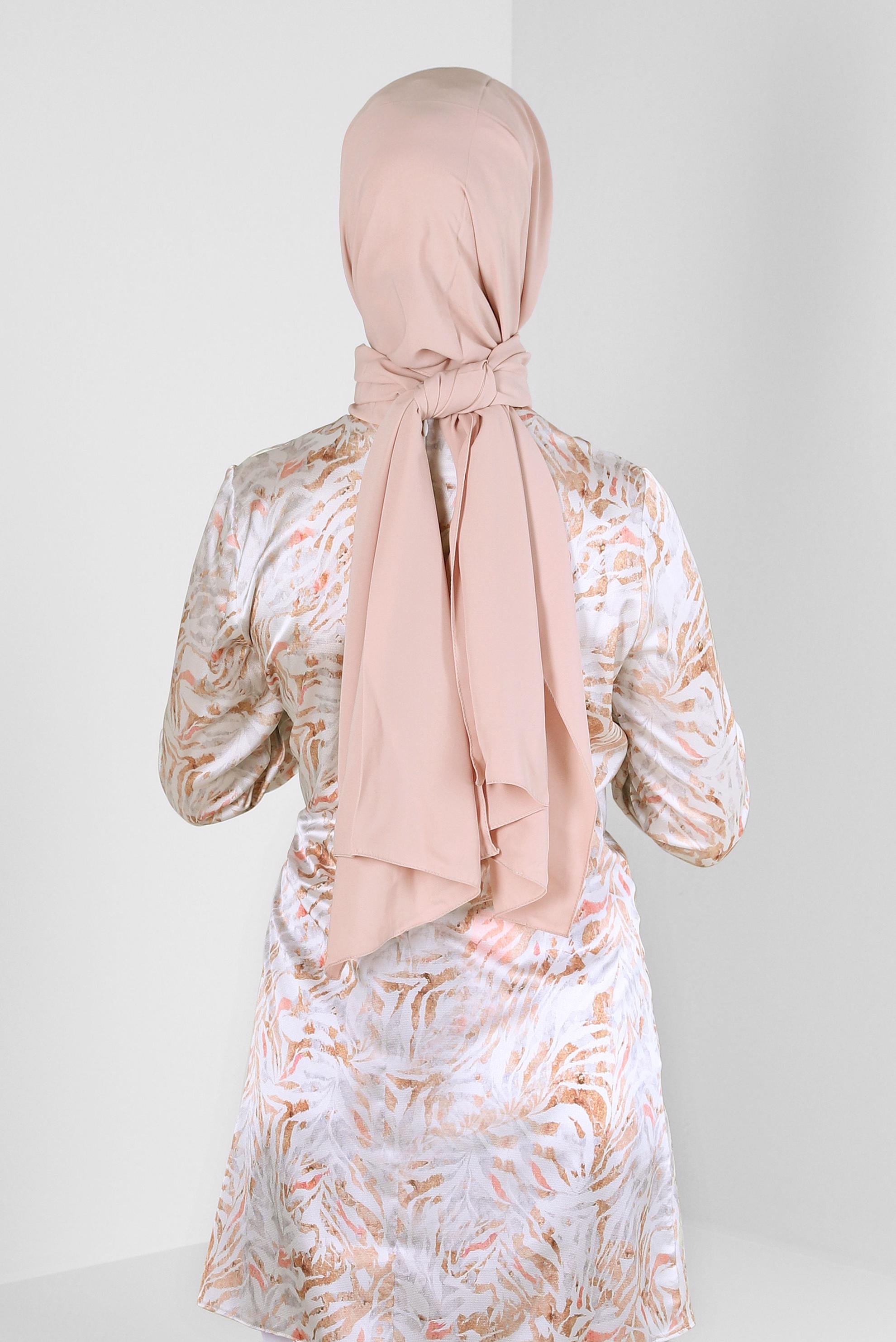 Tesettür giyim PUDRA ALVİNA ŞAL 9980 