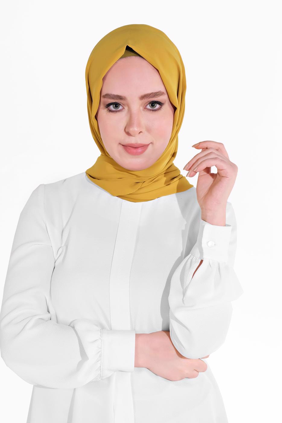 Tesettür giyim YEŞİL ALVİNA ŞAL 9980 