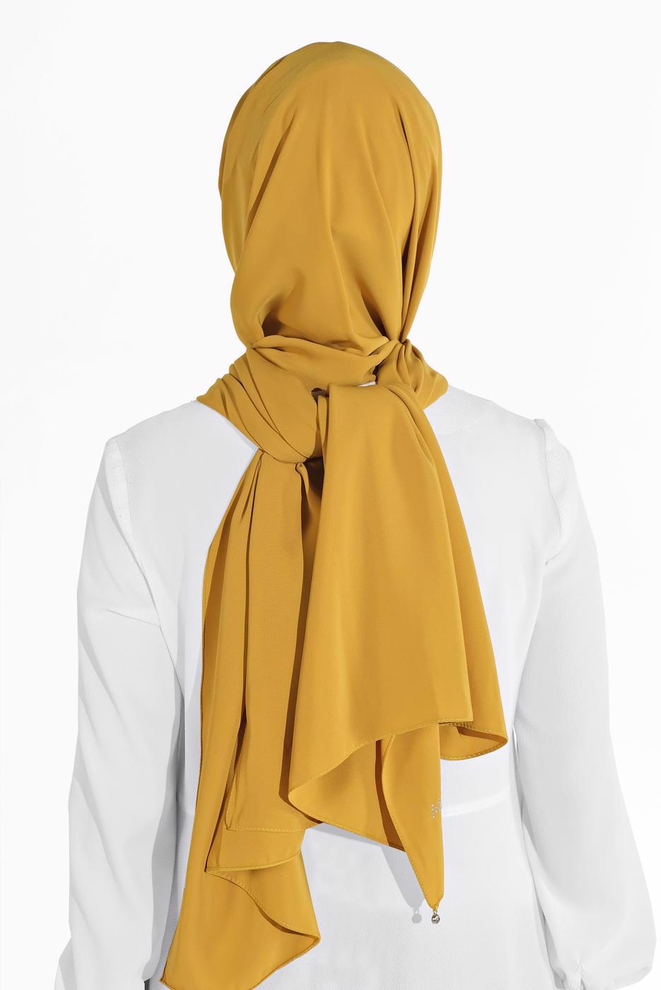 Tesettür giyim YEŞİL ALVİNA ŞAL 9980 