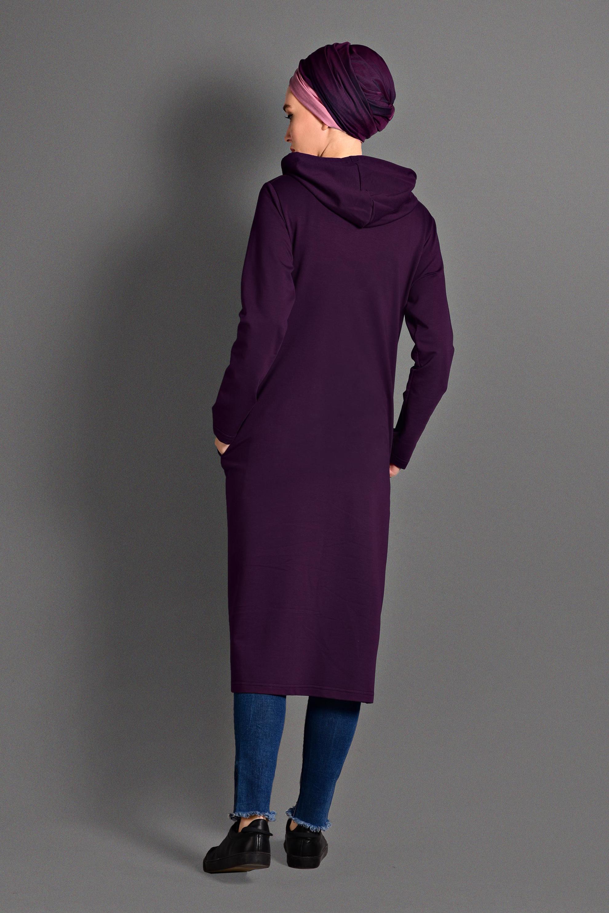 Tesettür giyim MÜRDÜM SPOR CEKET 4003 