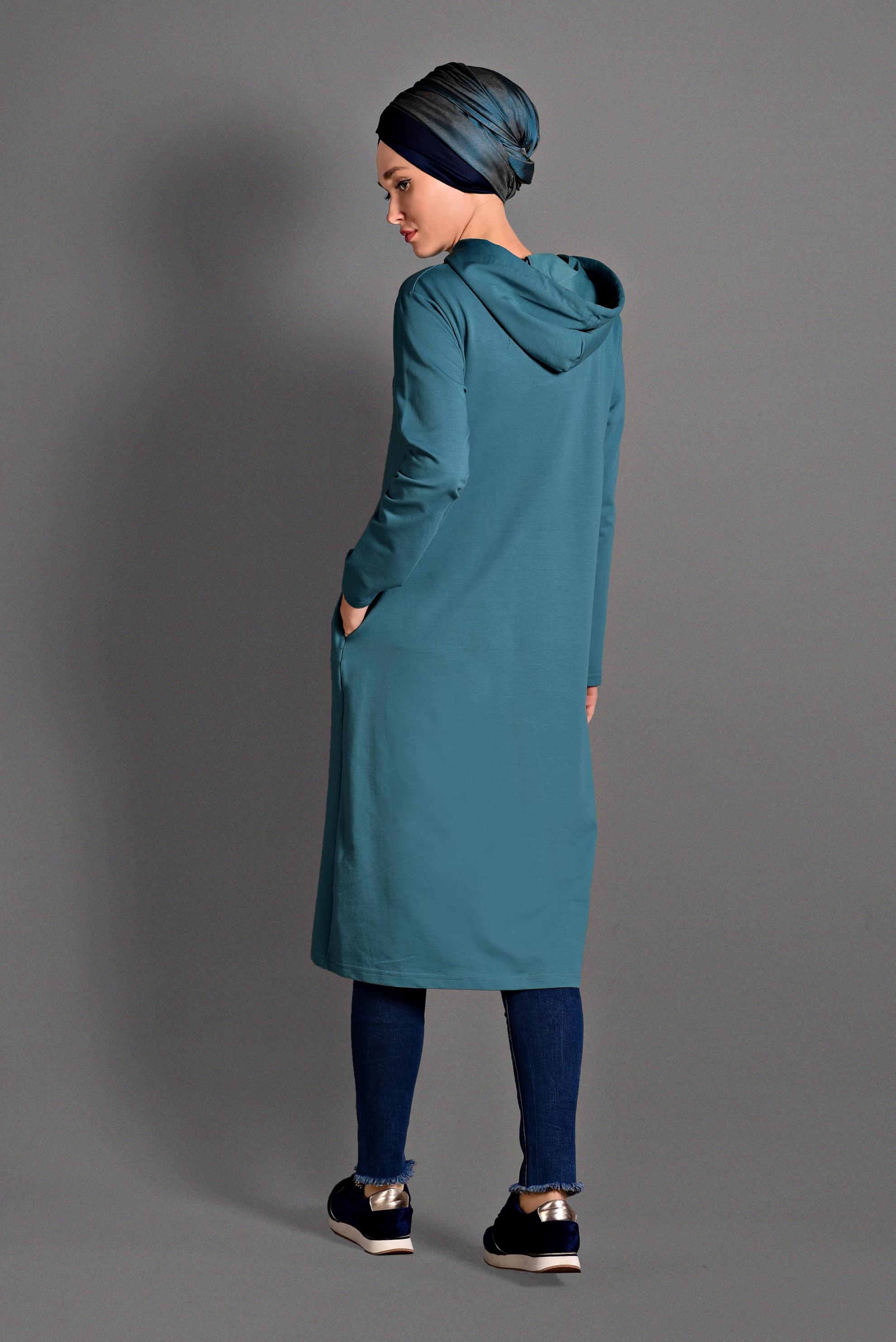 Hijab clothing GREEN SPORT JACKET 4003