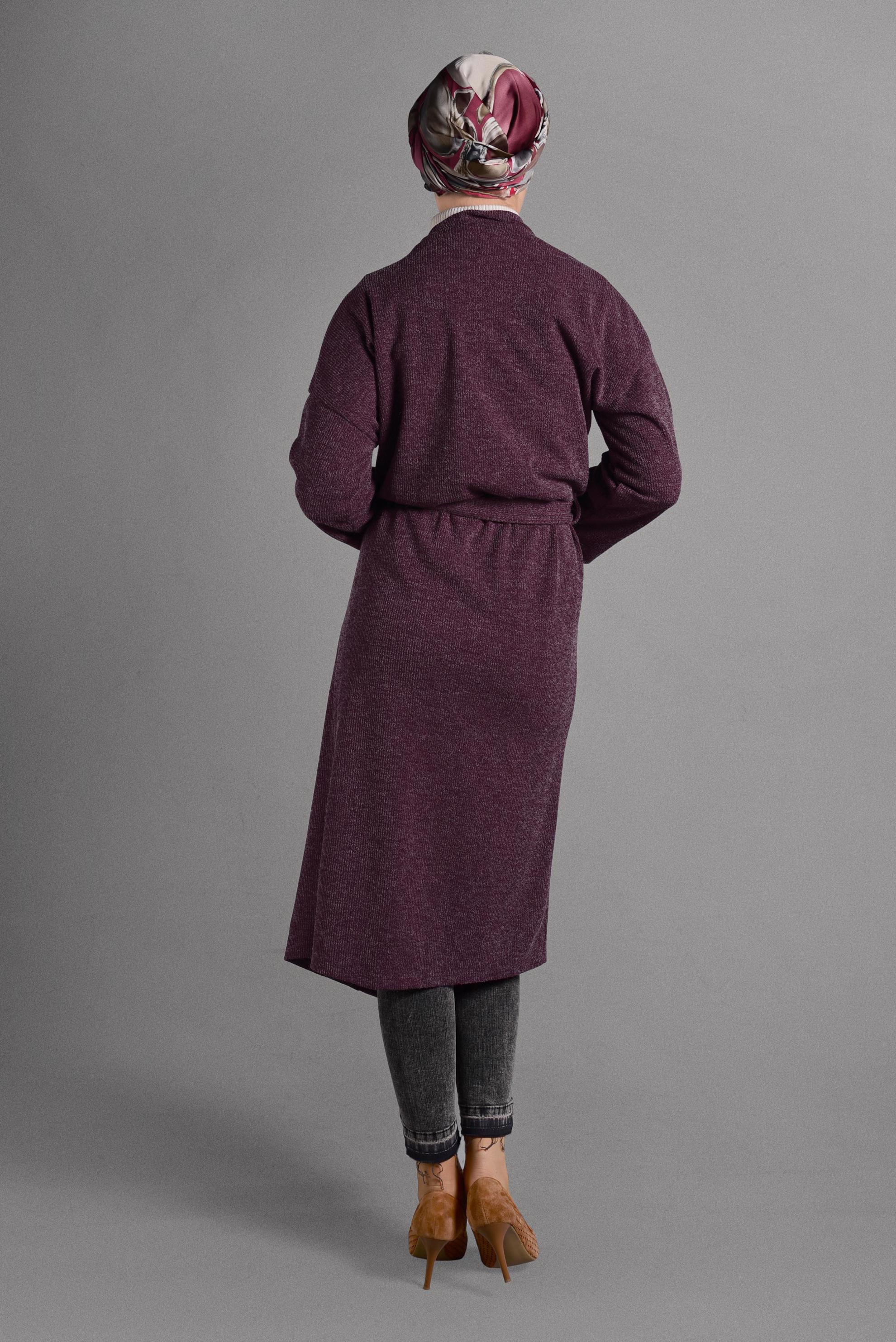 Hijab clothing DAMSON FLOWING KNIT JACKET 4052