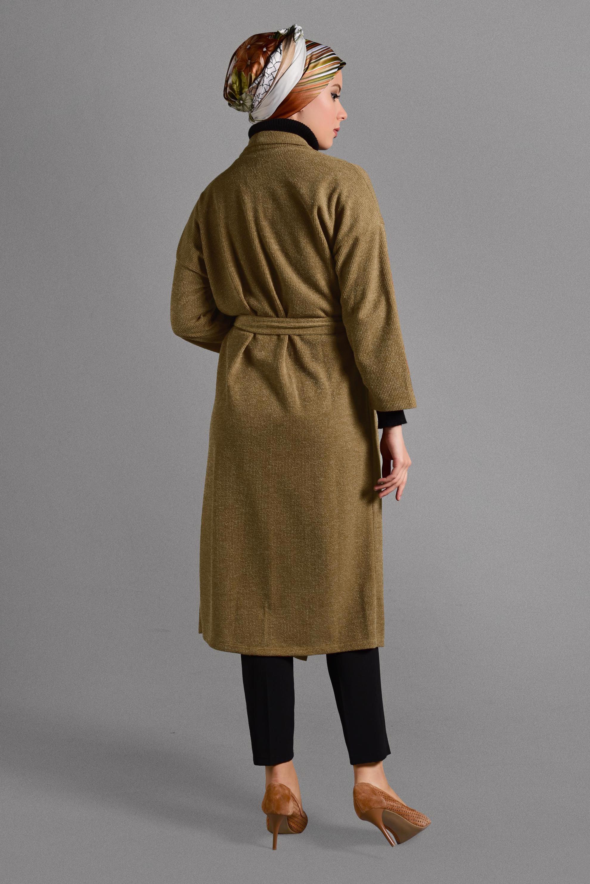 Hijab clothing TABA FLOWING KNIT JACKET 4052