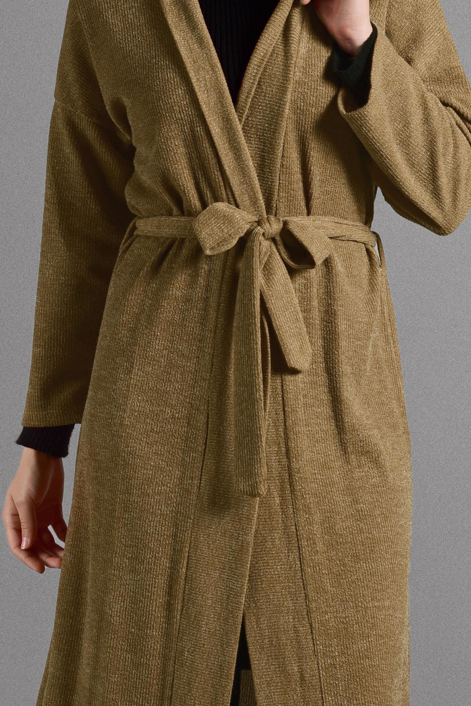 Hijab clothing TABA FLOWING KNIT JACKET 4052