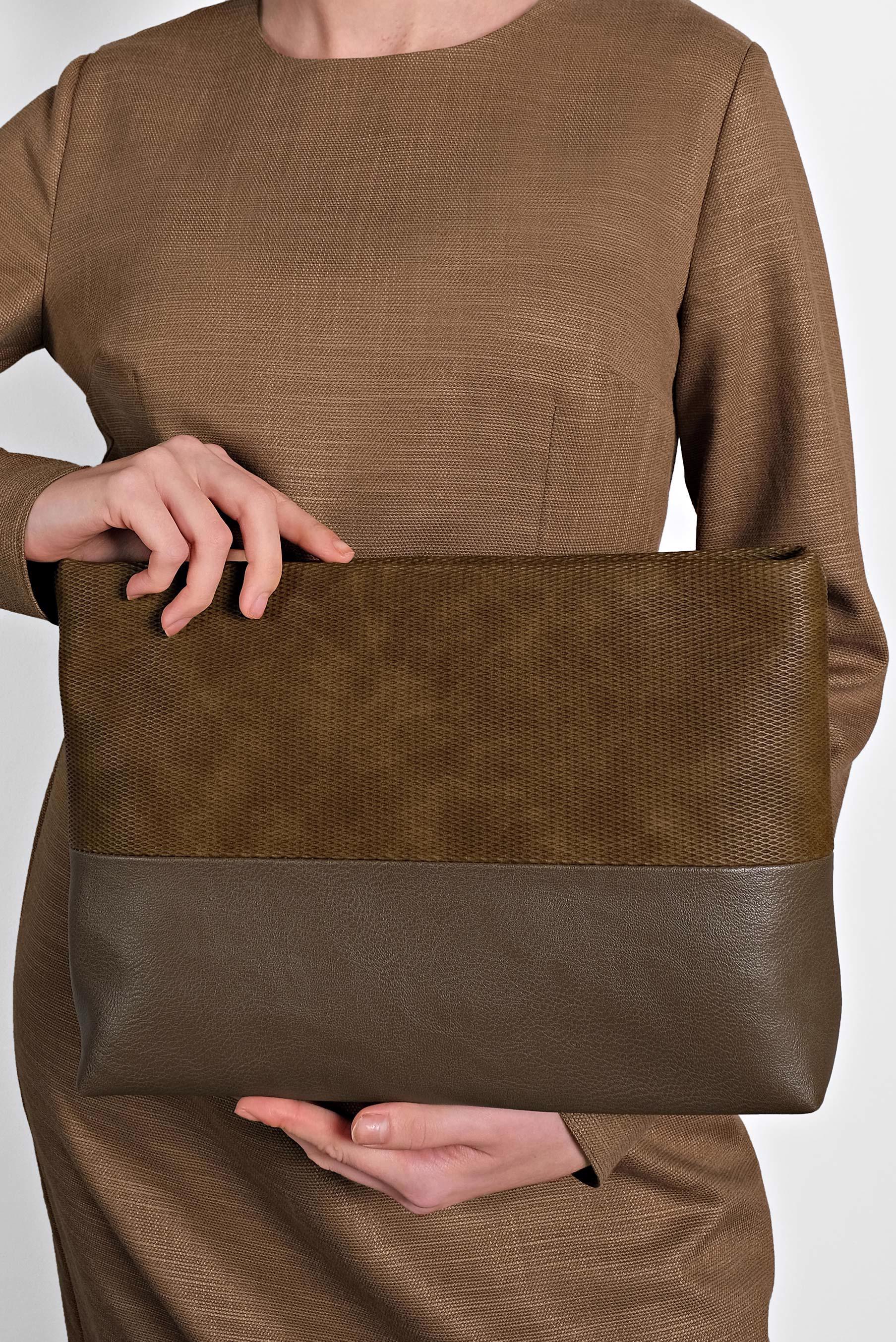 Tesettür giyim VİZON 010 ALVİNA ÇANTA