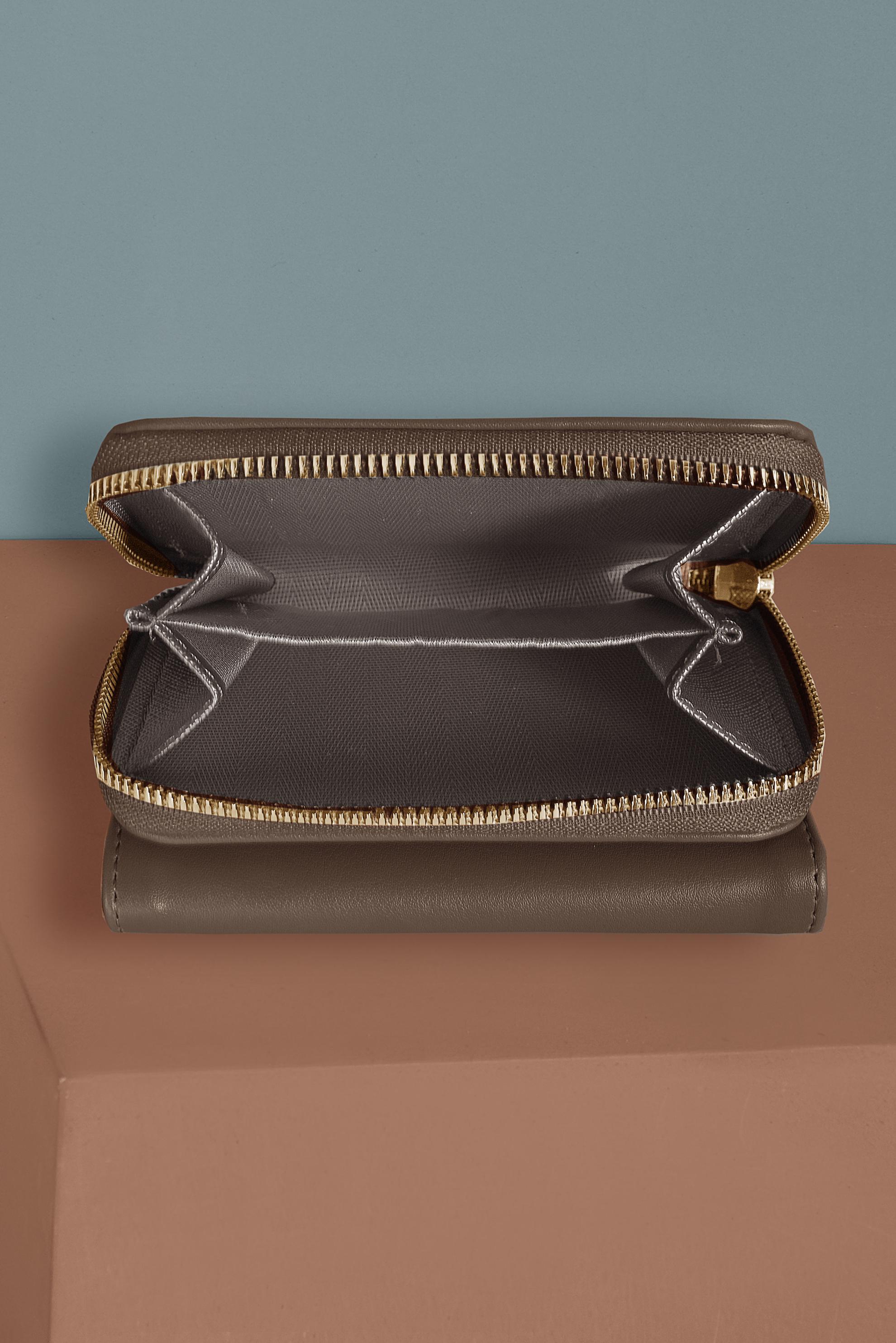 Tesettür giyim VİZON 1020 ALVİNA CÜZDAN