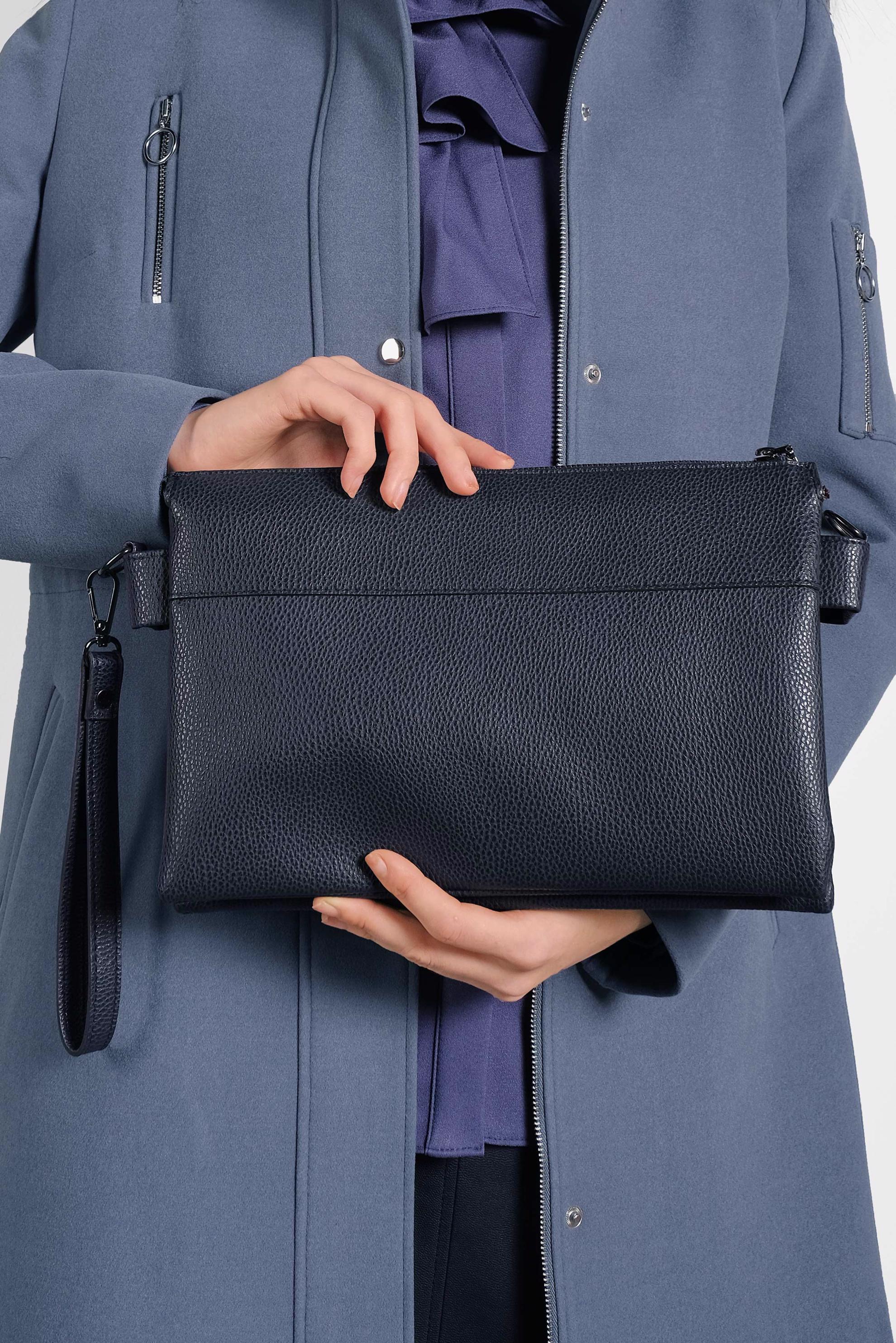 Tesettür giyim LACİVERT 1469 ALVİNA ÇANTA