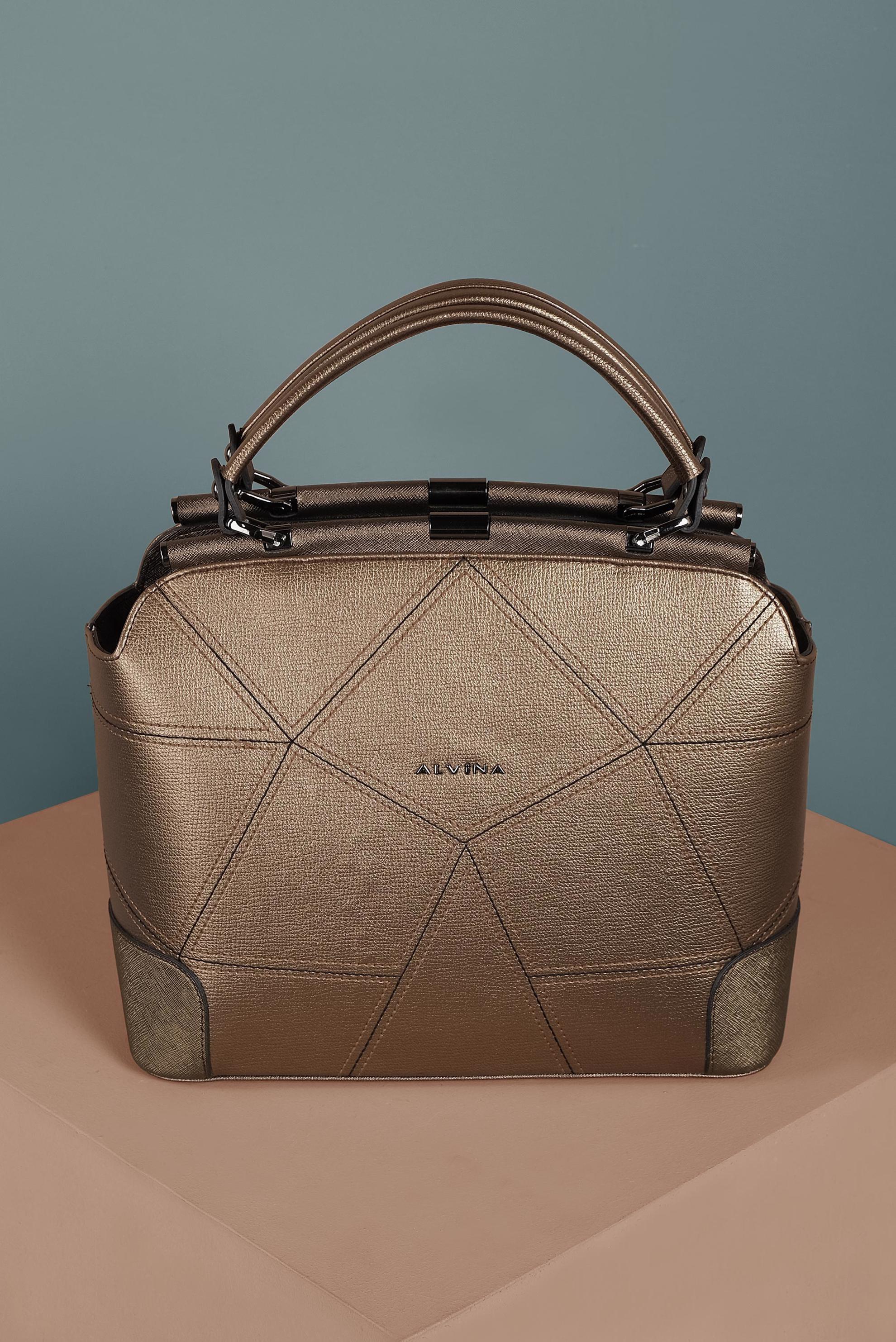 Tesettür giyim BAKIR / BRONZ 1731 ALVİNA ÇANTA