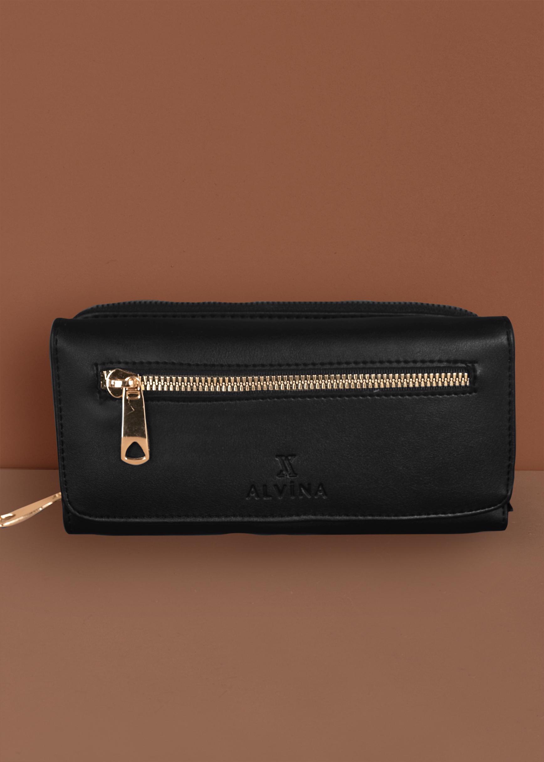 Tesettür giyim SİYAH 3612 ALVİNA CÜZDAN