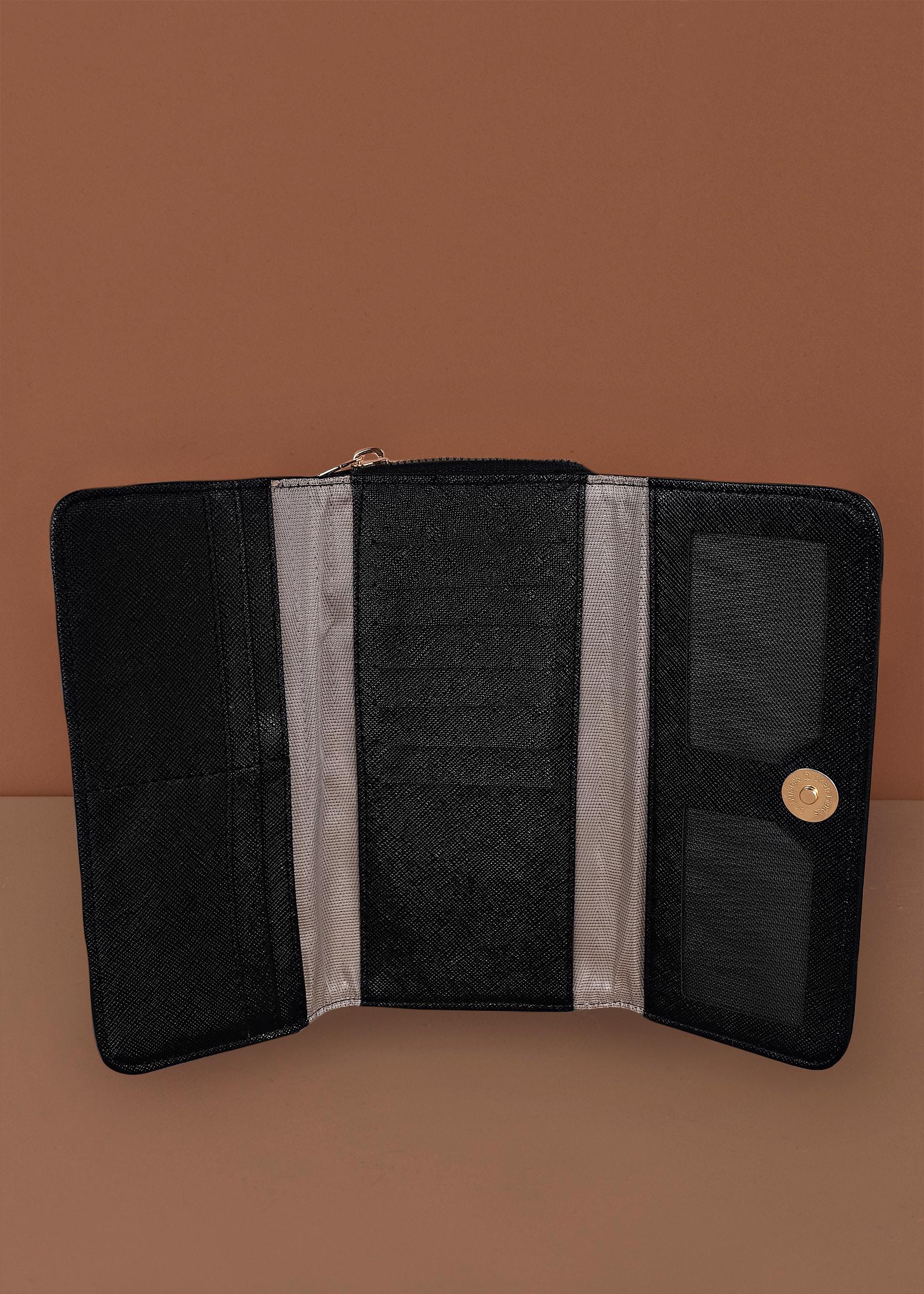 Tesettür giyim SİYAH 3612 ALVİNA CÜZDAN